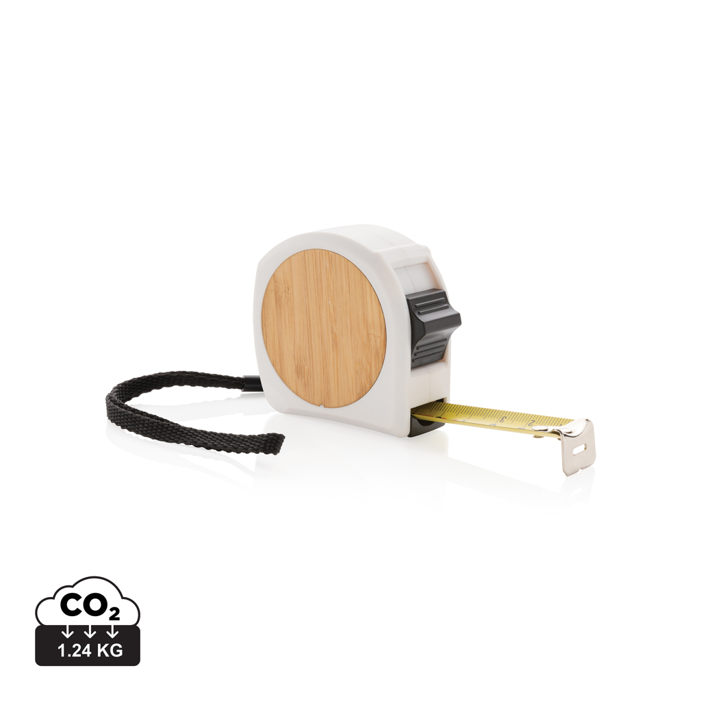 Flexómetro Bambú 5M/19mm