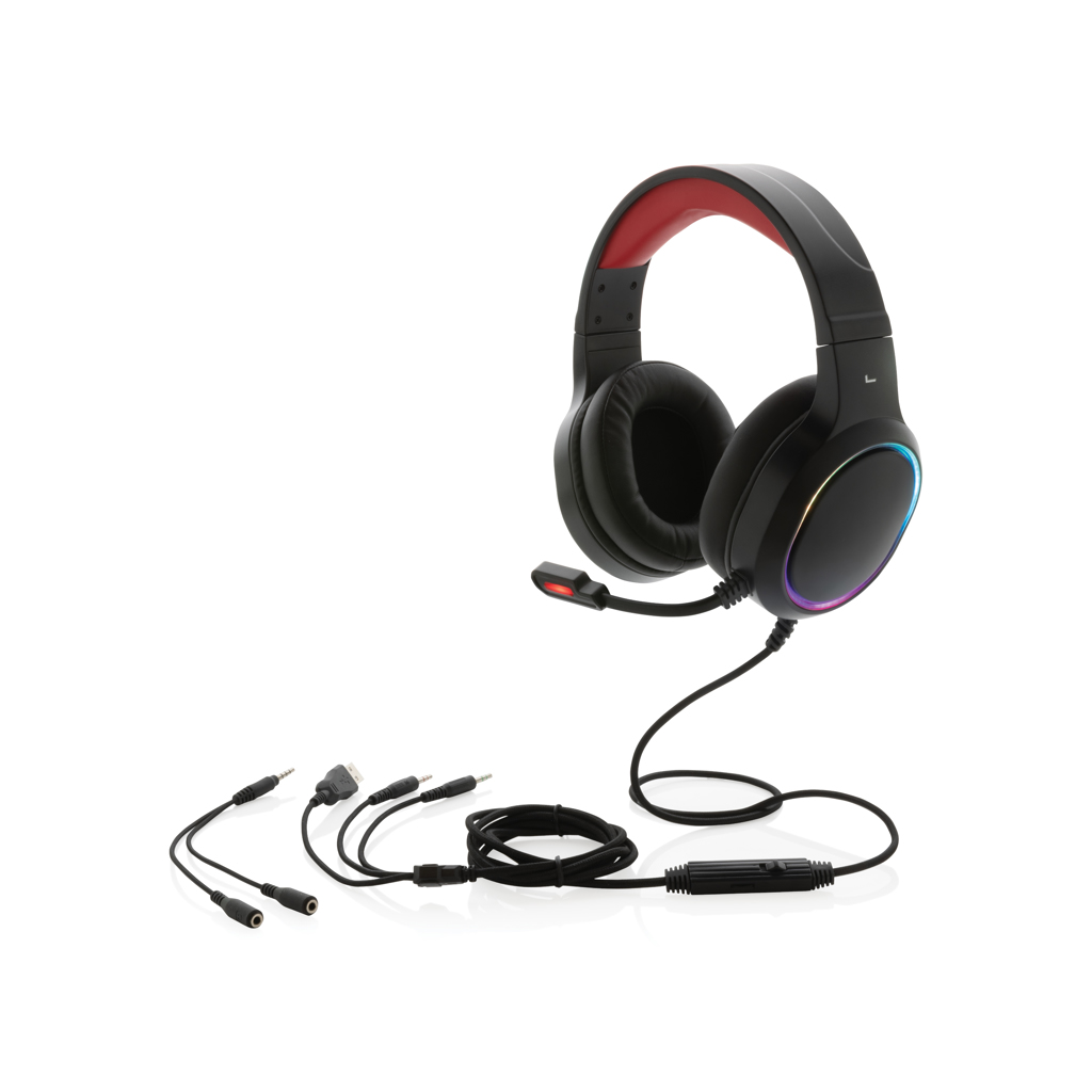 Auriculares gaming RGB