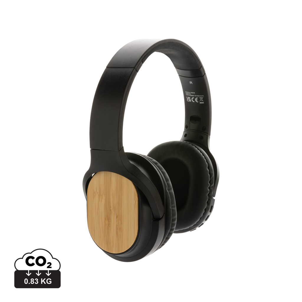 Auriculares Elite inalámbricos plegables RCS y bambú