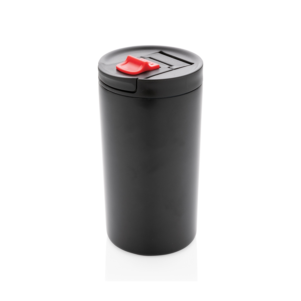 Taza antigoteo 300ml de doble pared con cierre de seguridad