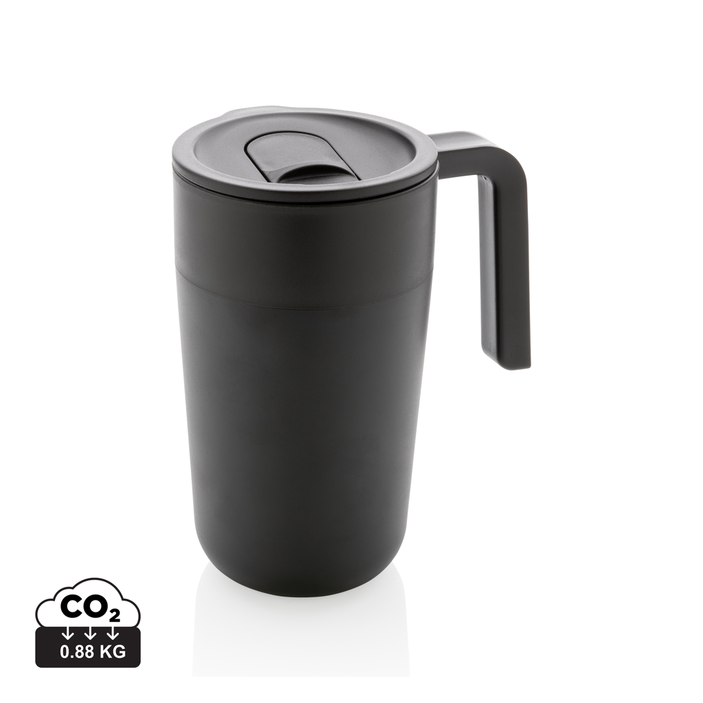 Taza con asa de PP y SS Reciclado GRS