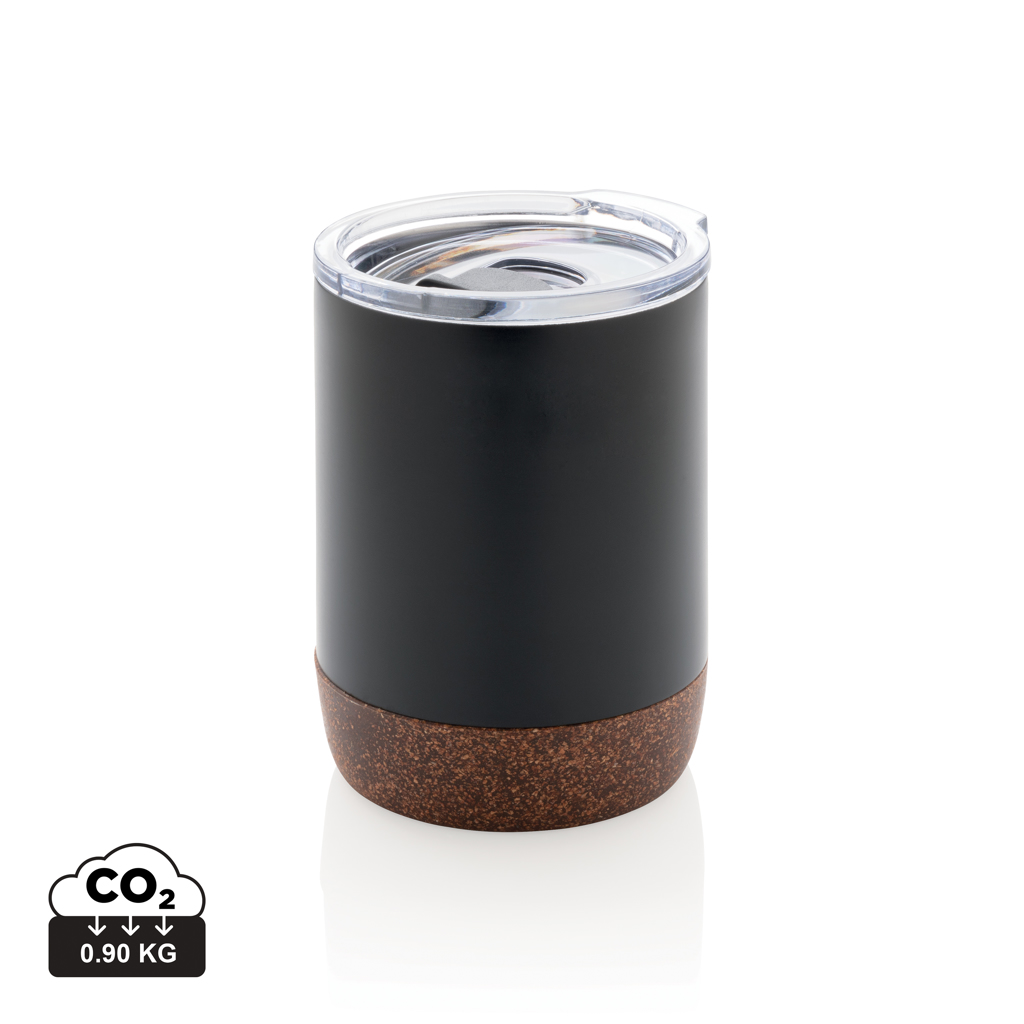 Taza de café al vacío pequeña de corcho RCS Re-steel