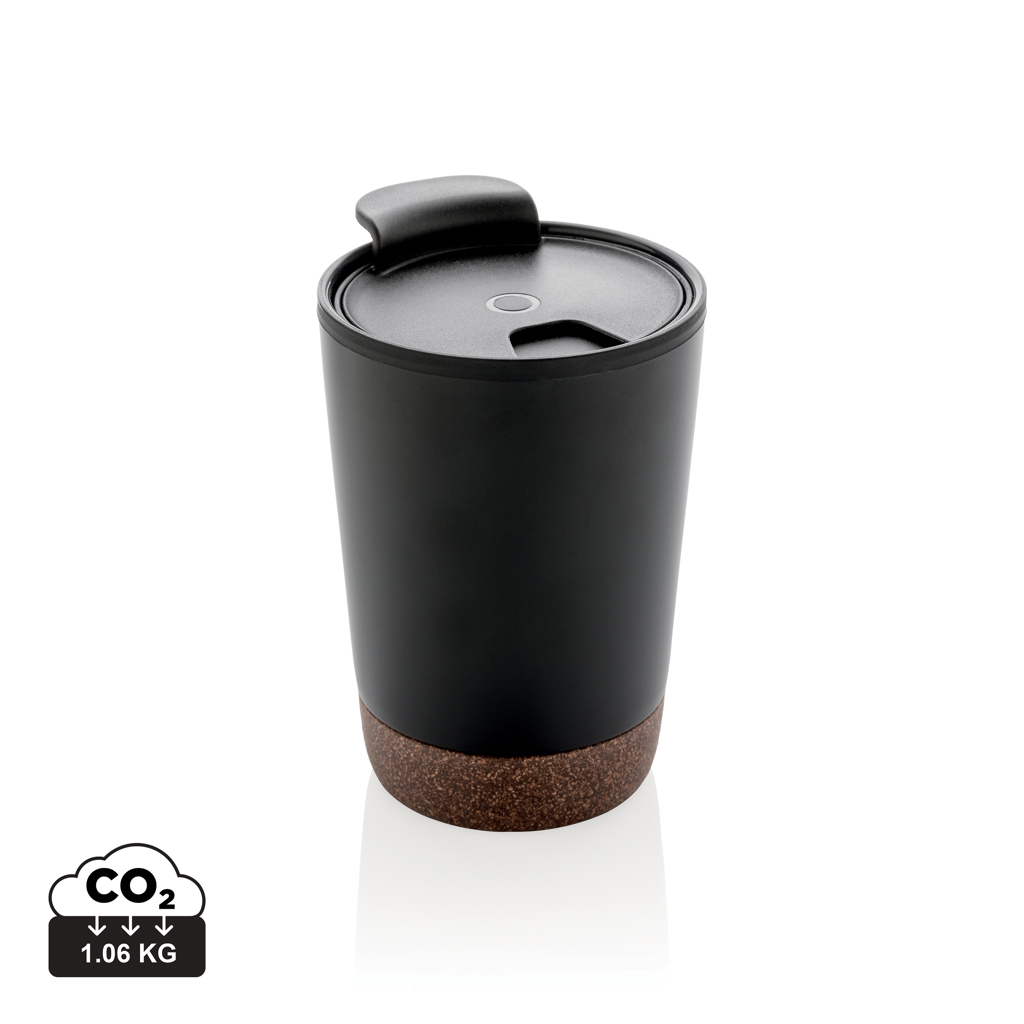 Taza de café de corcho y acero inoxidable GRS RPP