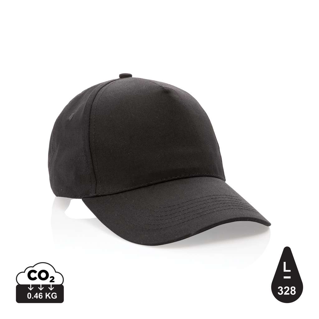 Gorra Impact 190gr de algodón reciclado con trazador AWARE™