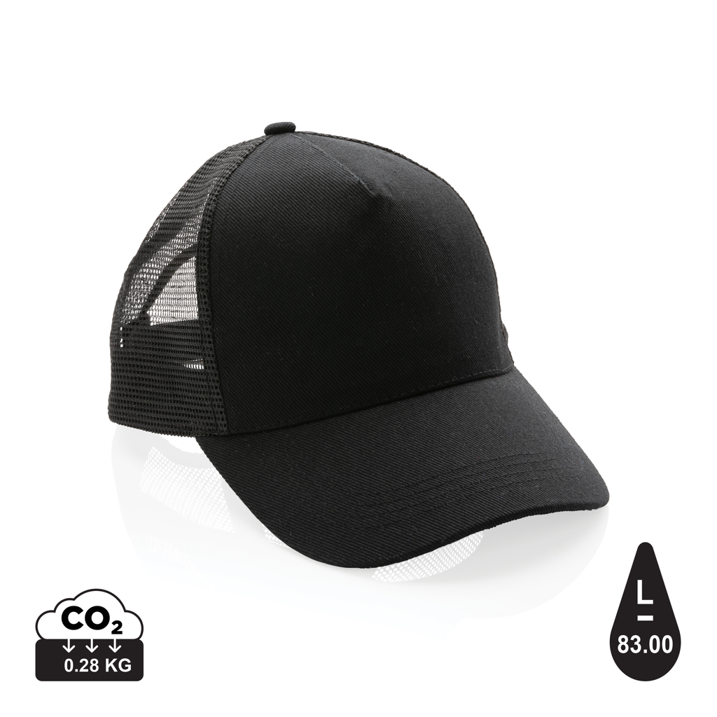 Gorra 5 paneles de algodón cepillado 190 gr Impact AWARE ™