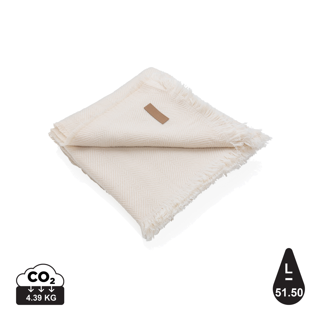 Manta tejida Ukiyo Aware ™ Polylana® 130x150cm