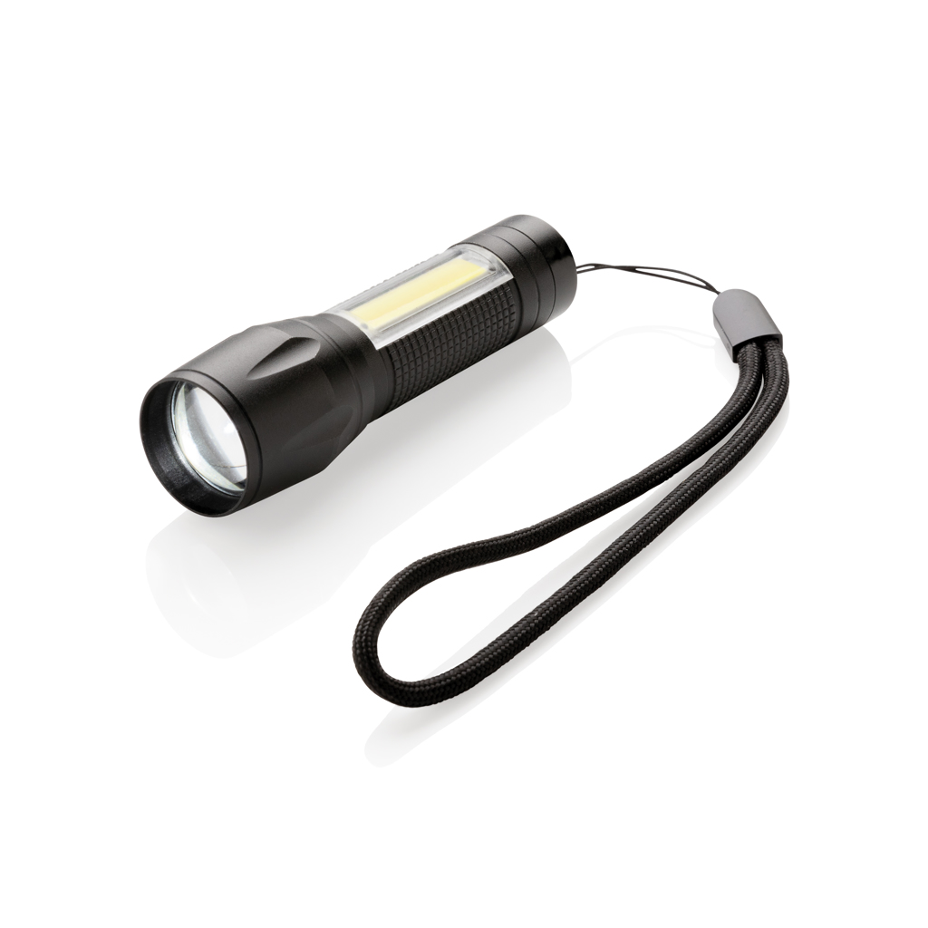 Linterna focus LED 3W con COB