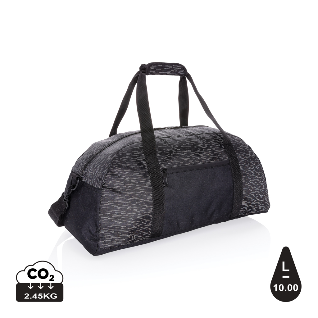 Bolsa de fin de semana reflectante RPET con trazador AWARE â„¢