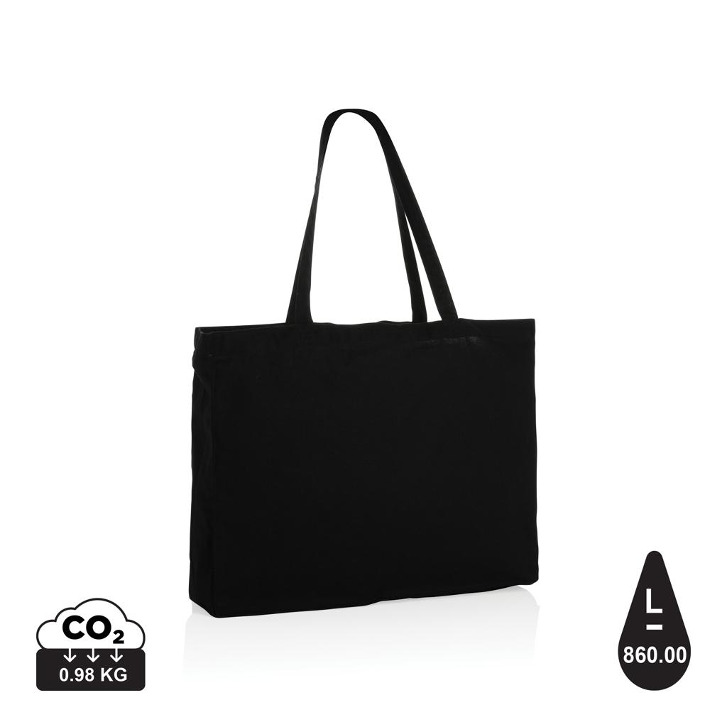 Bolsa de compra de algodón reciclado 145gr Impact AWARE ™