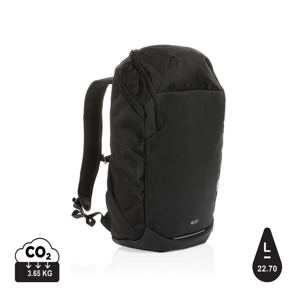 Mochila de negocios Swiss Peak AWARE ™ RPET de 15,6"