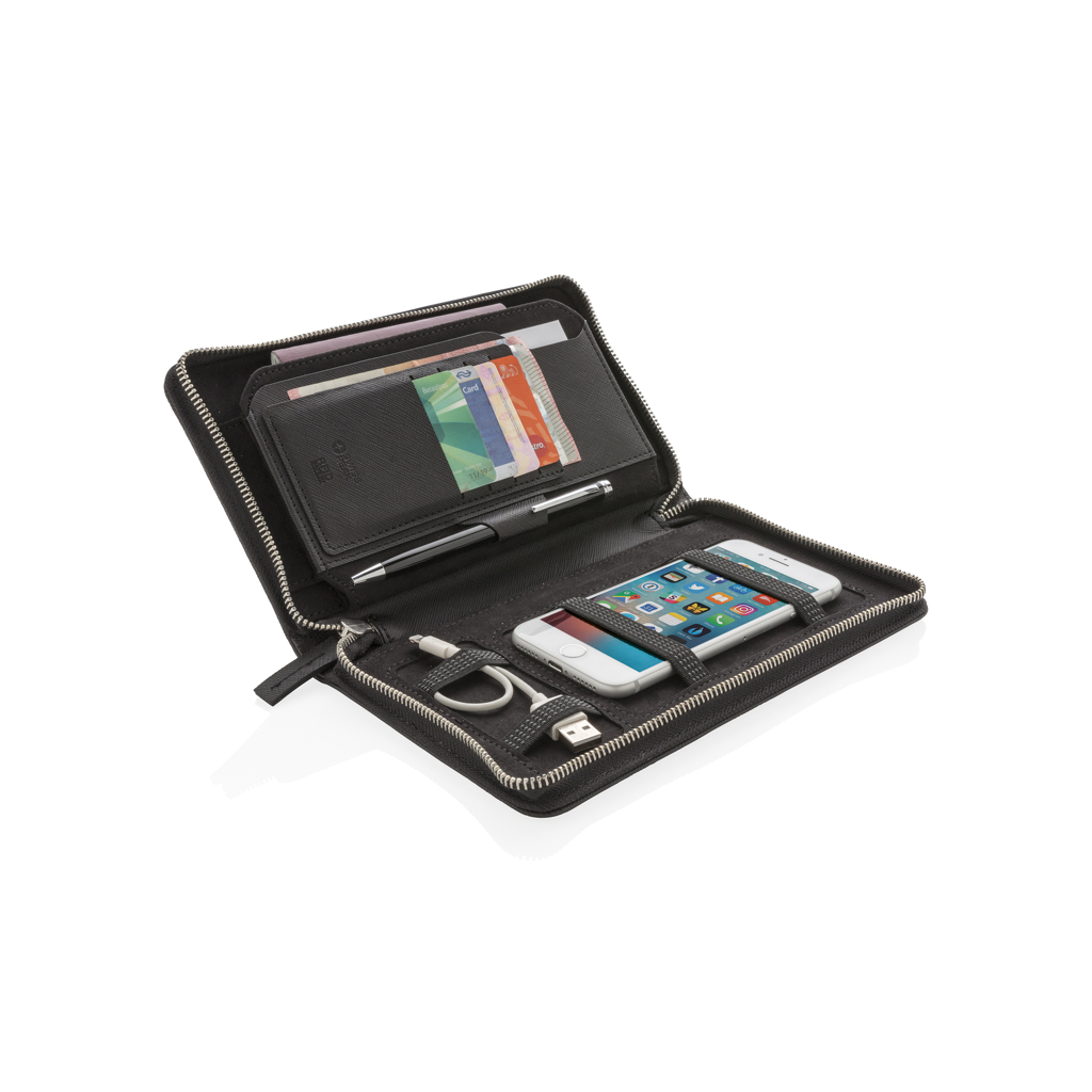 Billetera de viaje Swiss Peak Heritage RFID