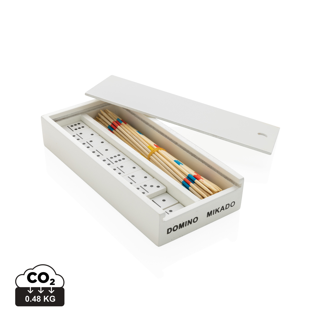 Mikado/domino Deluxe en caja de madera