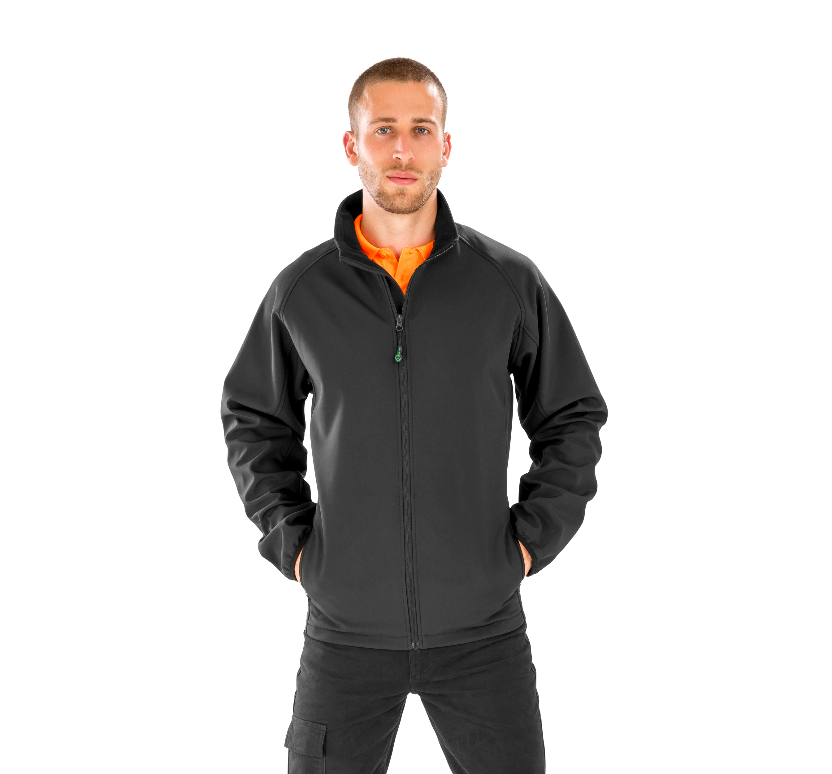 R901M - Chaqueta softshell material reciclado hombre