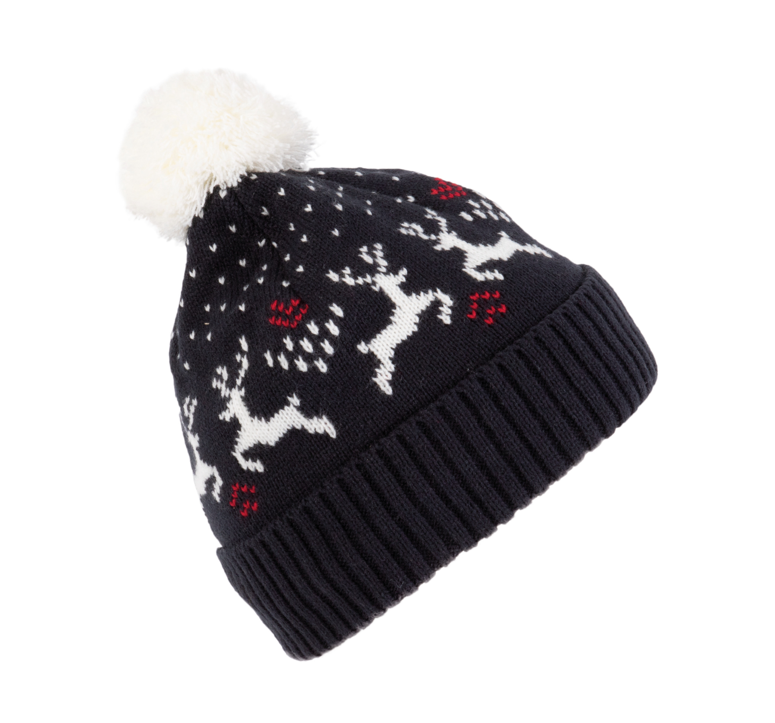 KP512 - Gorro de Navidad con diseño de renos