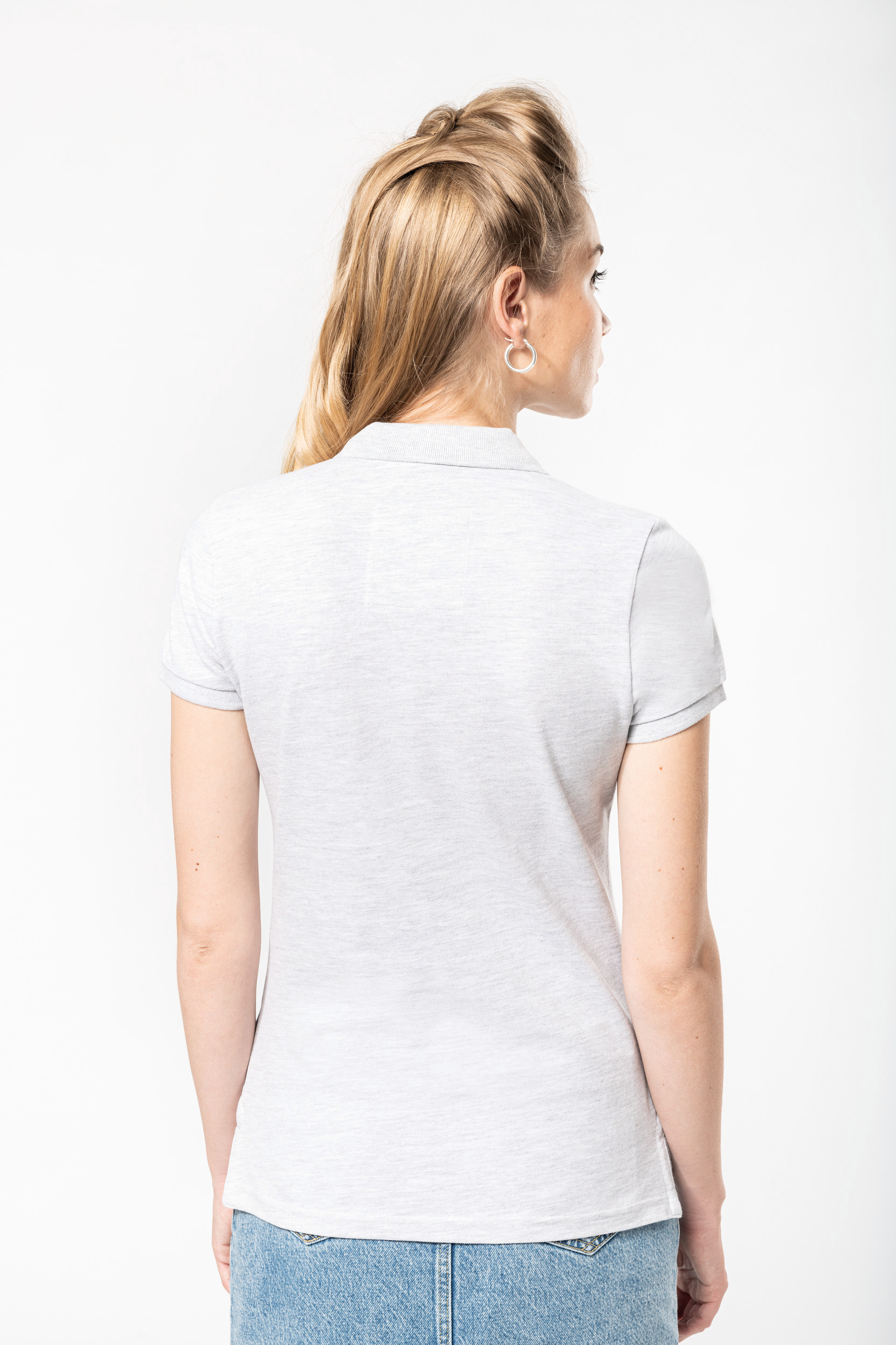 KV2207 - Polo vintage manga corta mujer