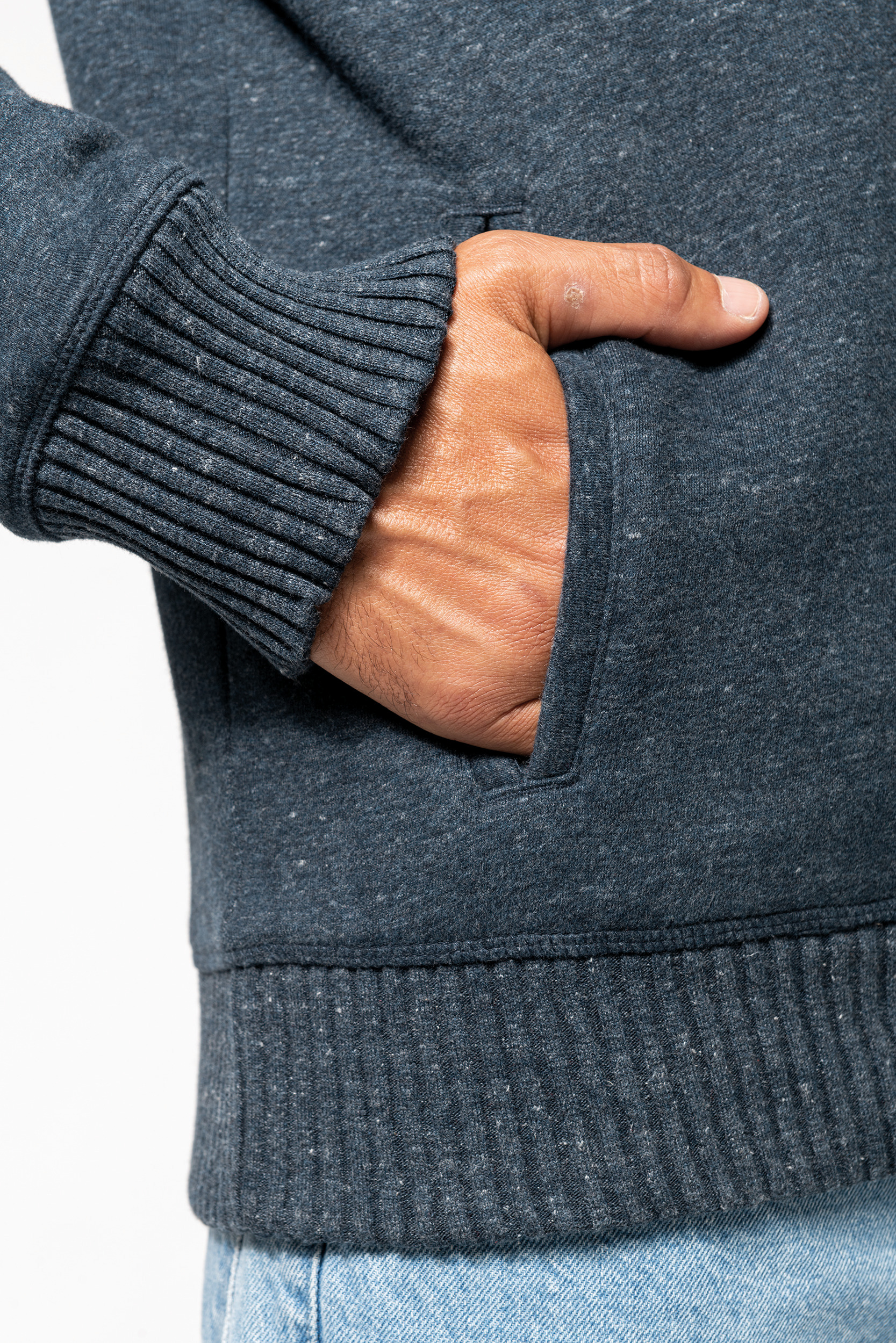 KV2312 - Chaqueta vintage de felpa con forro de borreguito