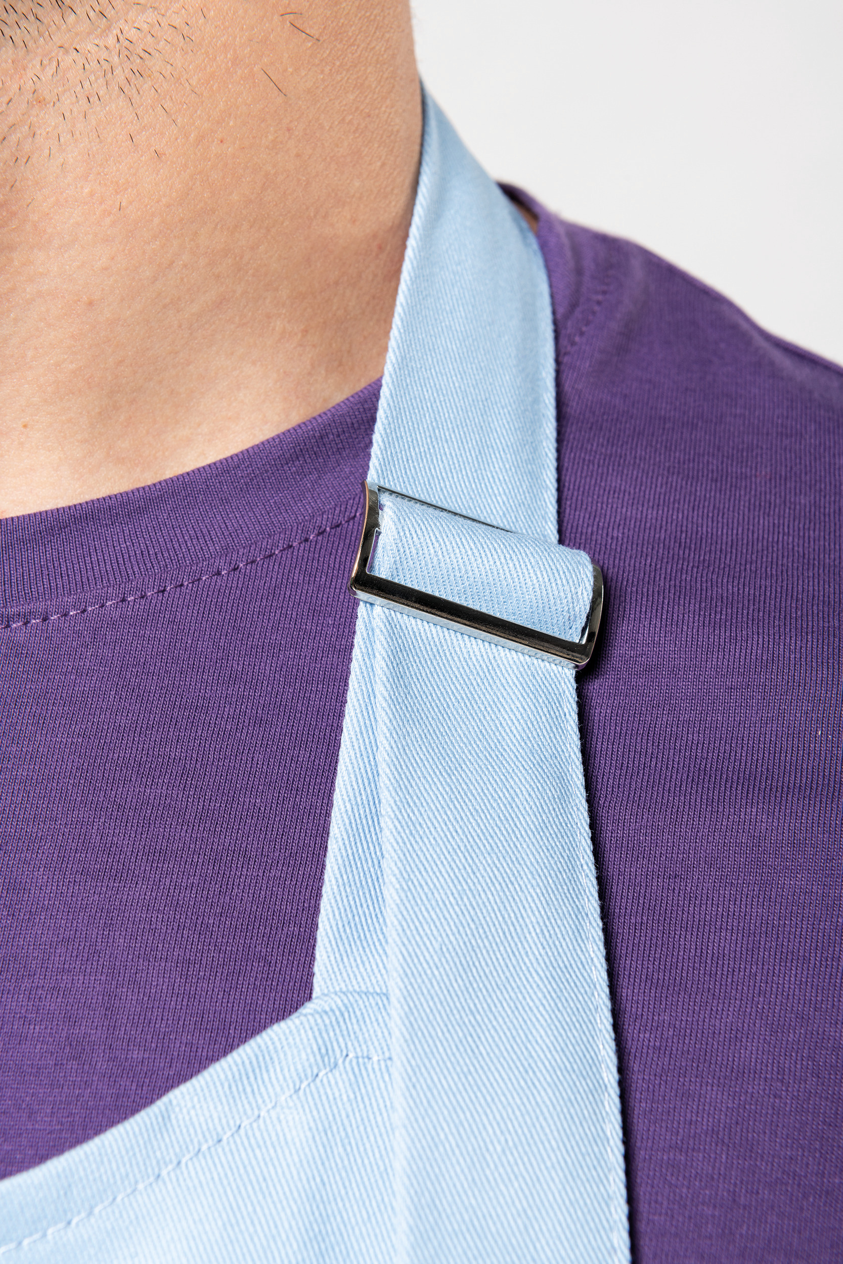 K895 - Delantal algodón sin bolsillos