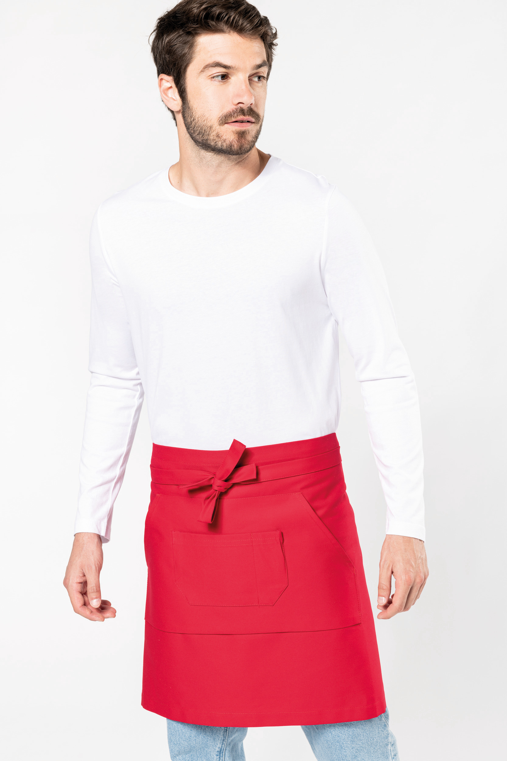 K898 - Delantal mediano algodón