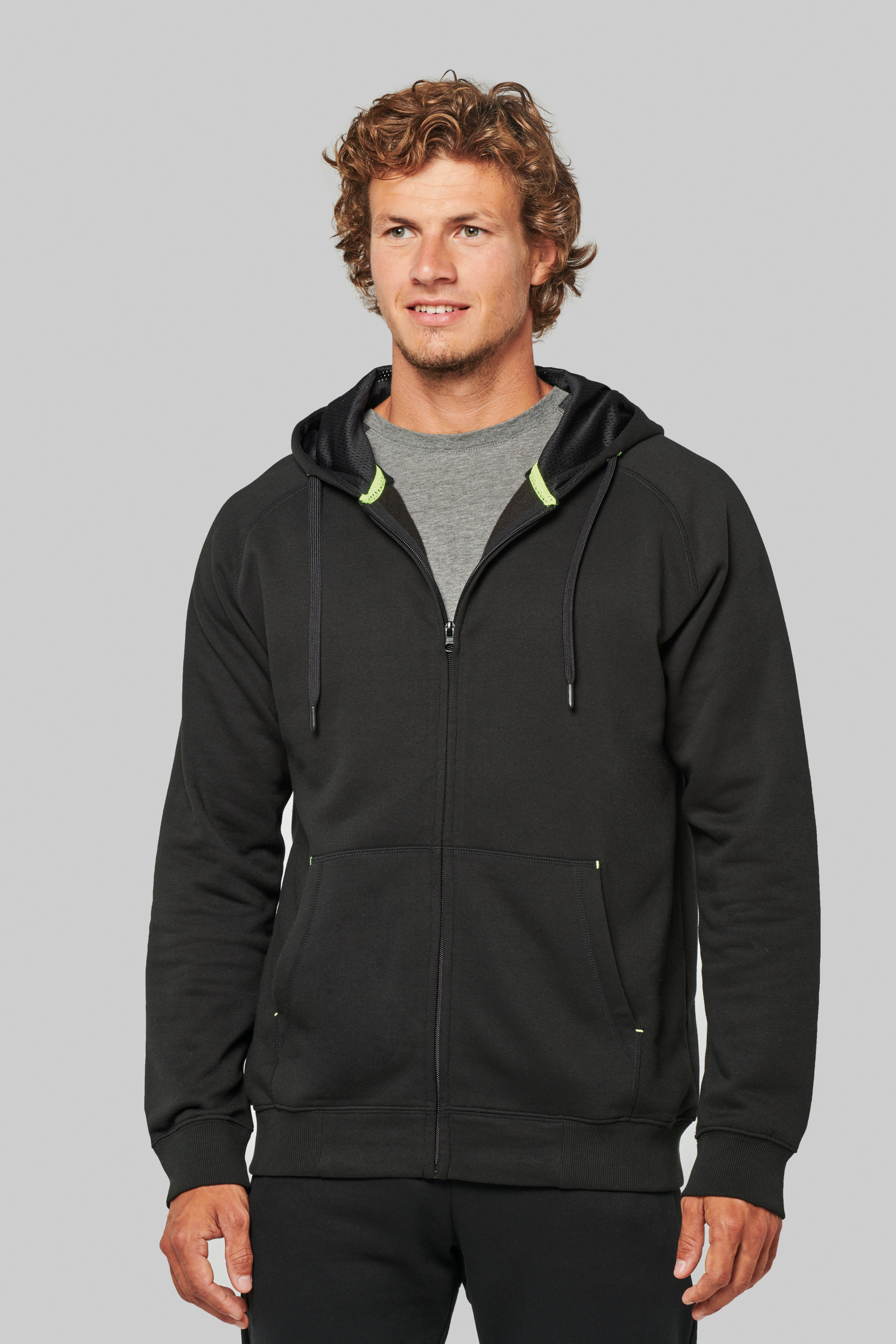 PA383 - Chaqueta cremallera y capucha - Unisex