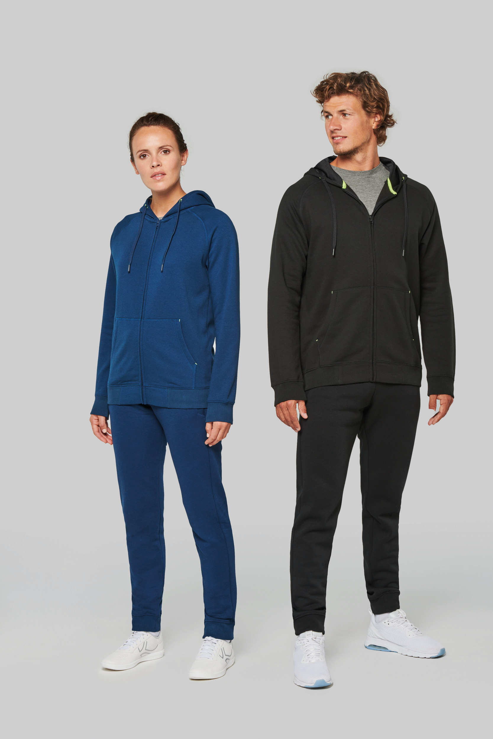 PA383 - Chaqueta cremallera y capucha - Unisex