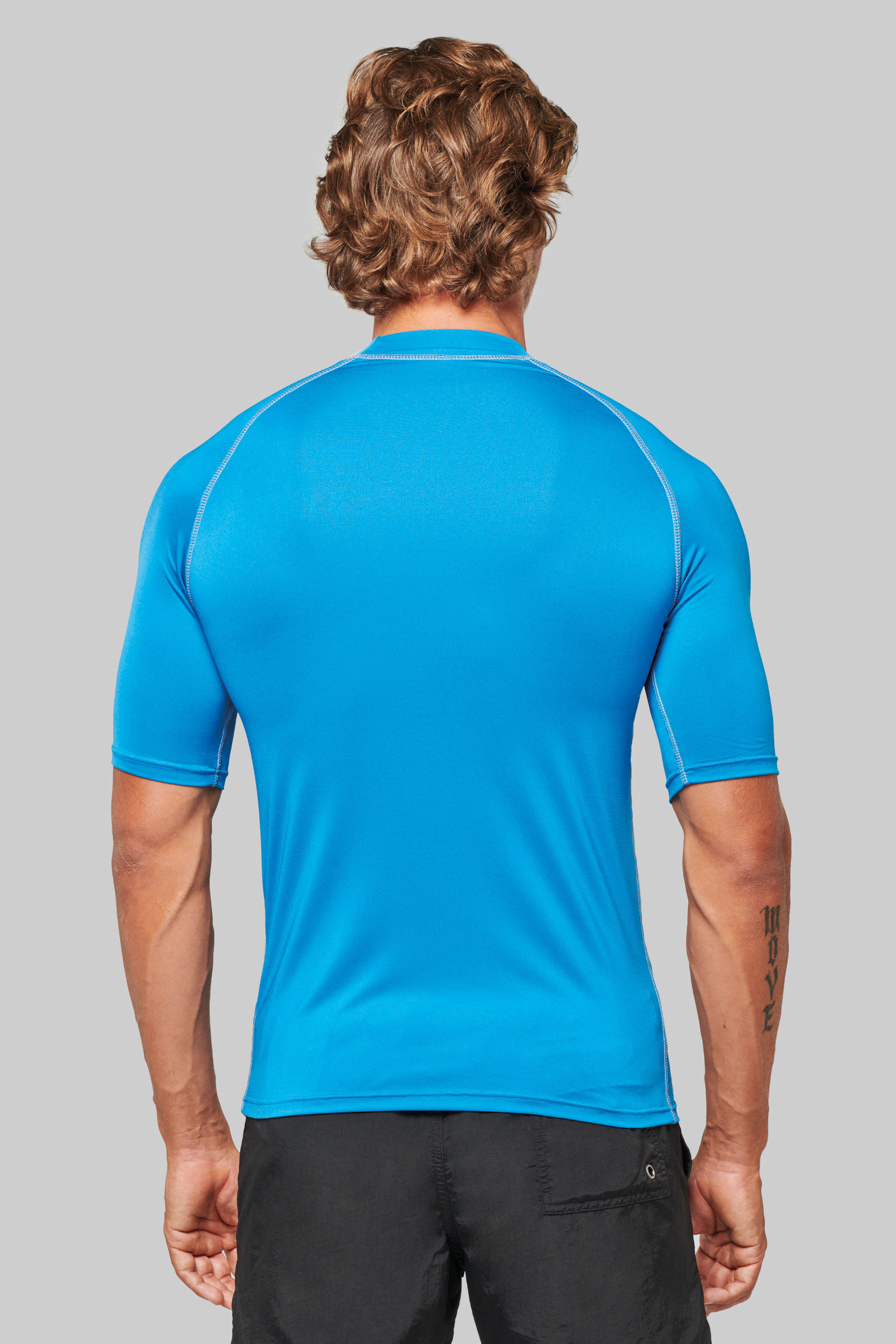 PA4007 - Camiseta surf con protección UV manga corta unisex