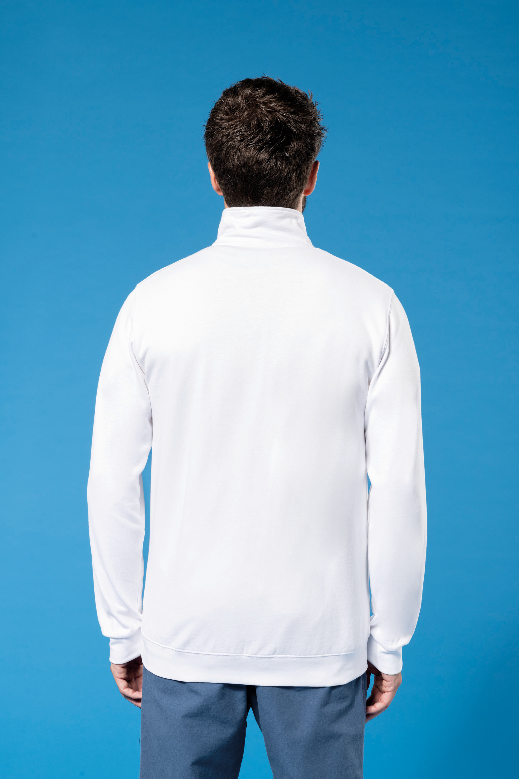 K472 - Chaqueta de felpa con cremallera