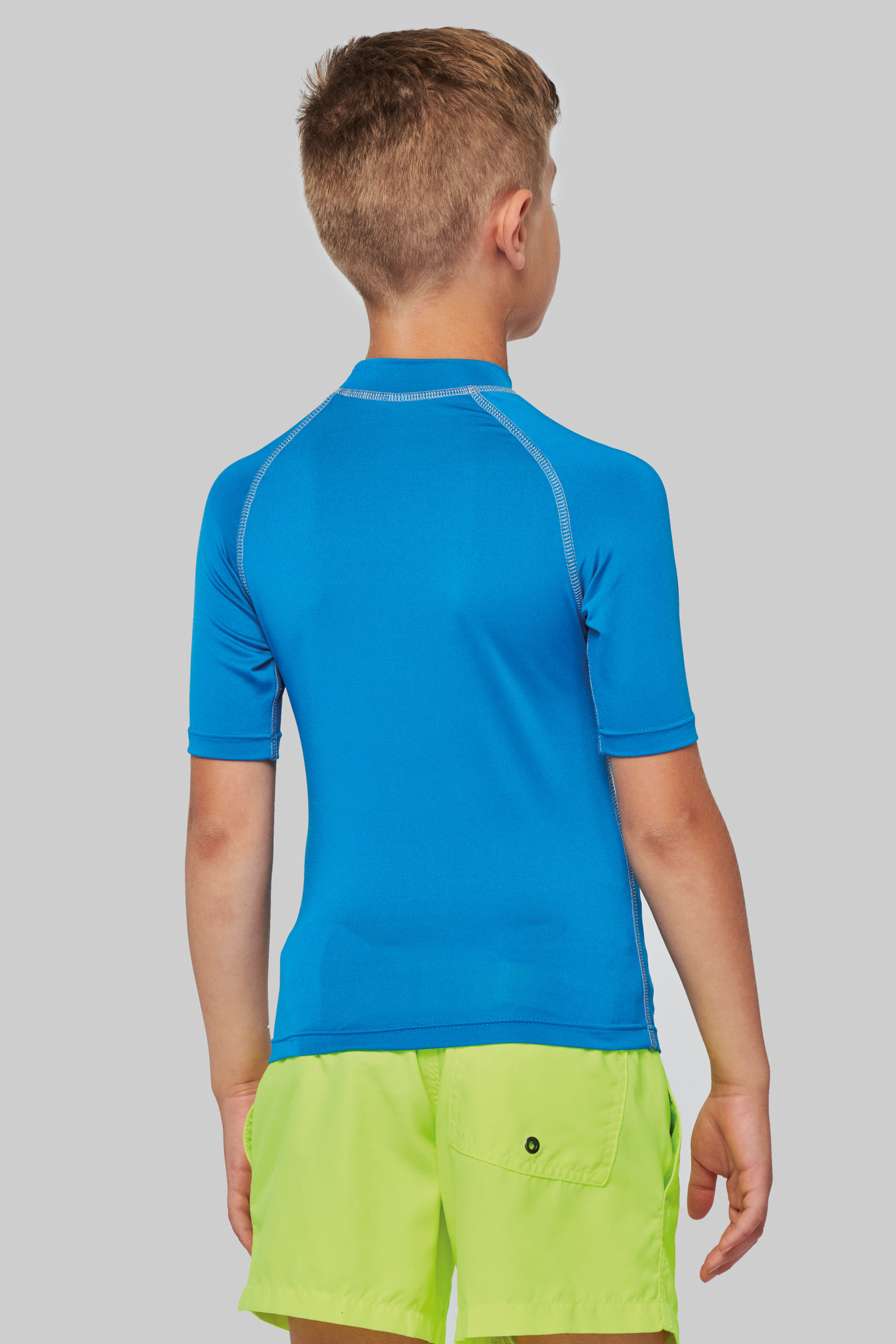 PA4008 - Camiseta surf con protección UV manga corta para niño