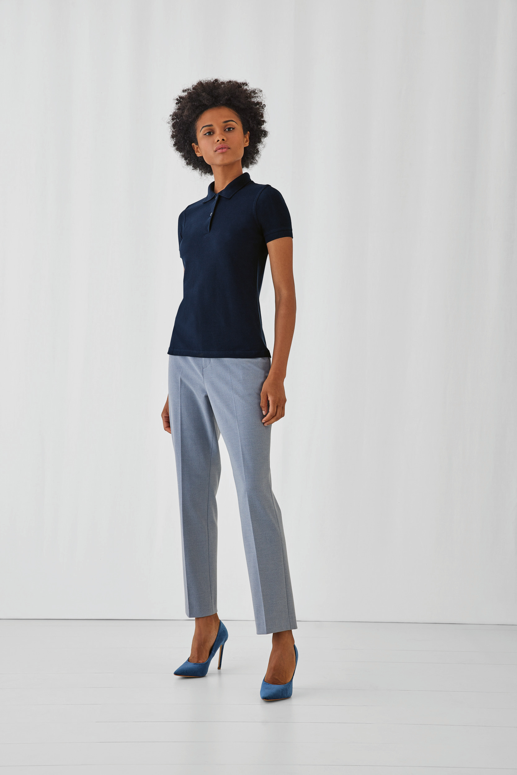 CGPW455 - Polo Safran Pure mujer