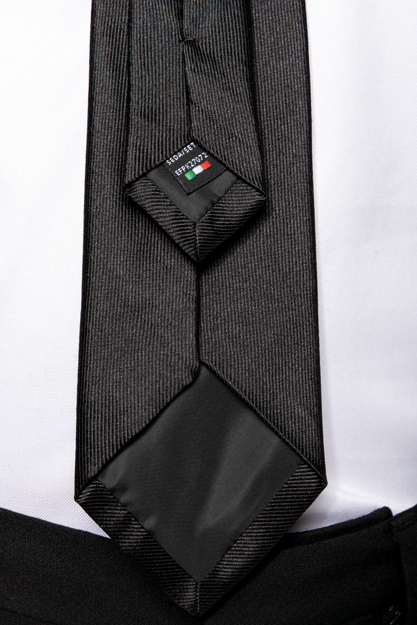 PK860 - Corbata sarga de seda hombre