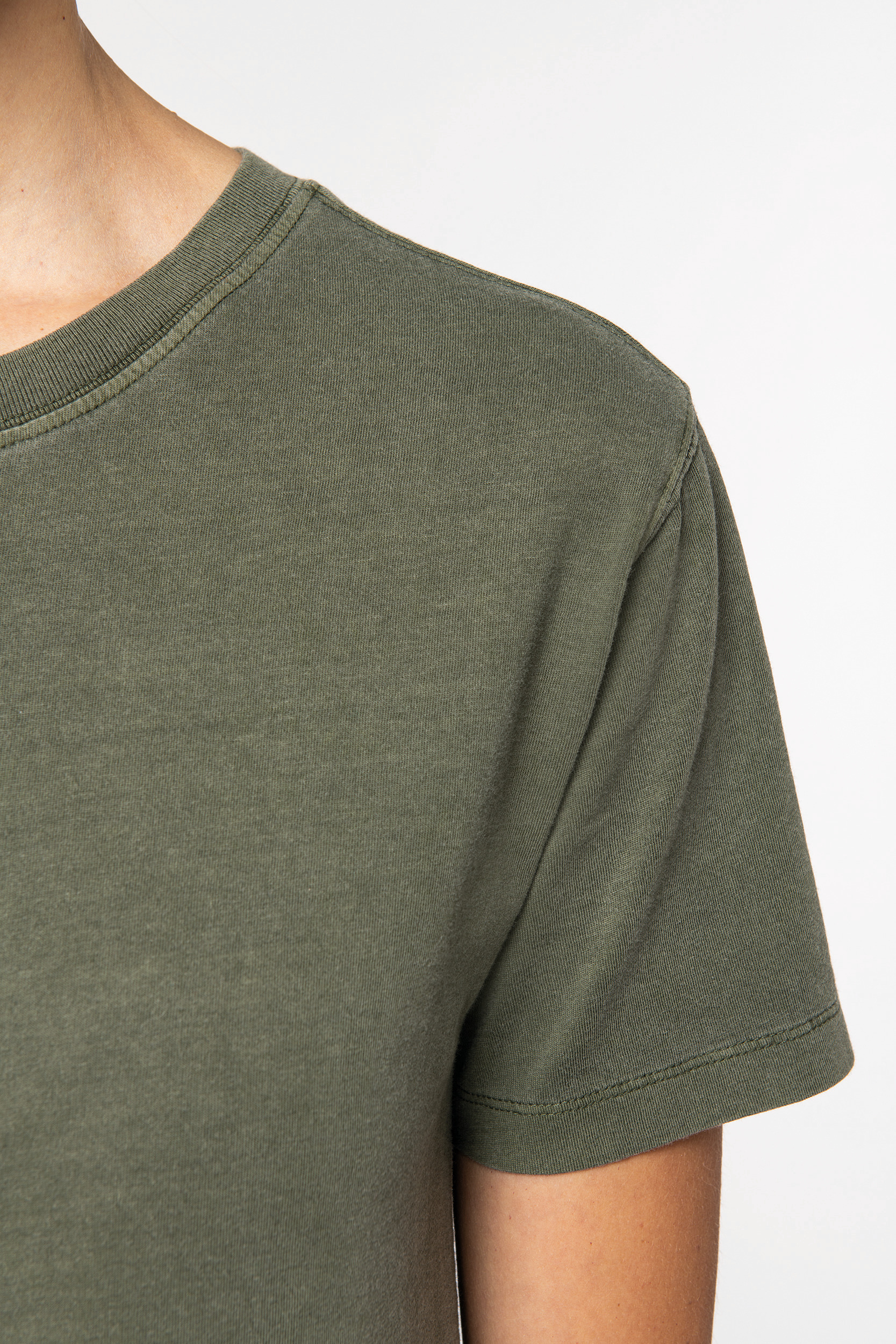 NS317 - Camiseta efecto lavado mujer