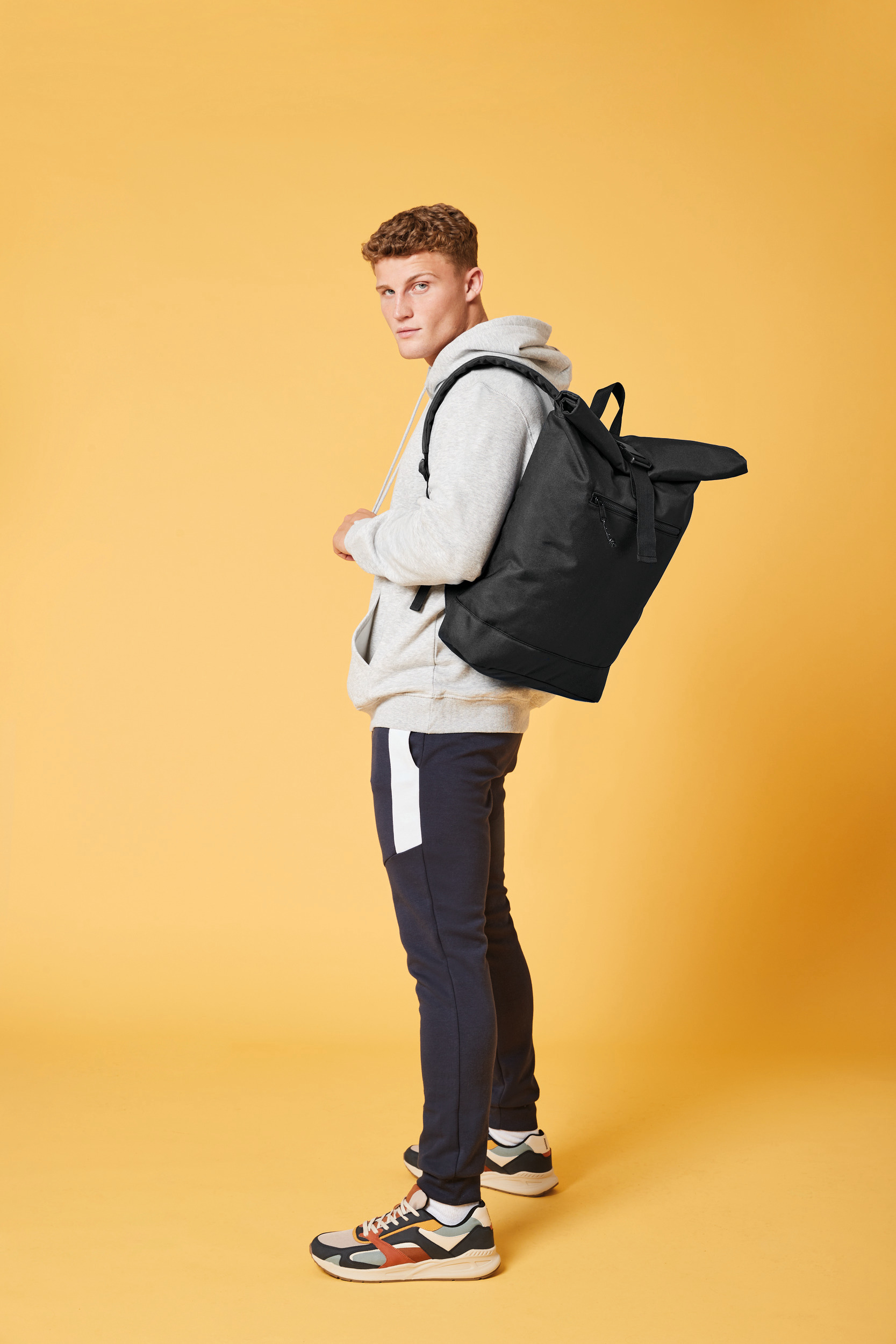 BG286 - Mochila roll-top reciclada