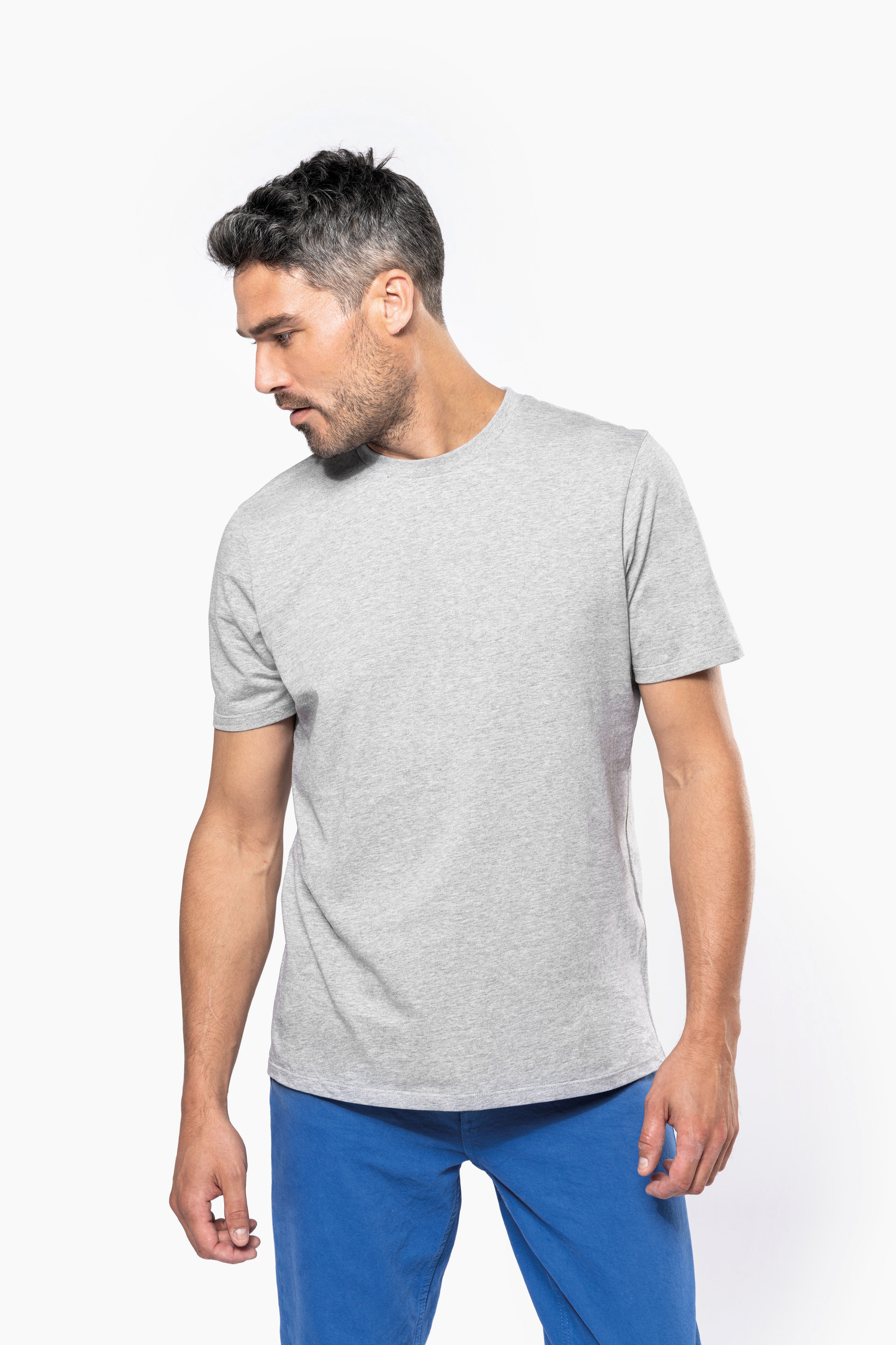 K3036 - Camiseta cuello redondo y manga corta unisex