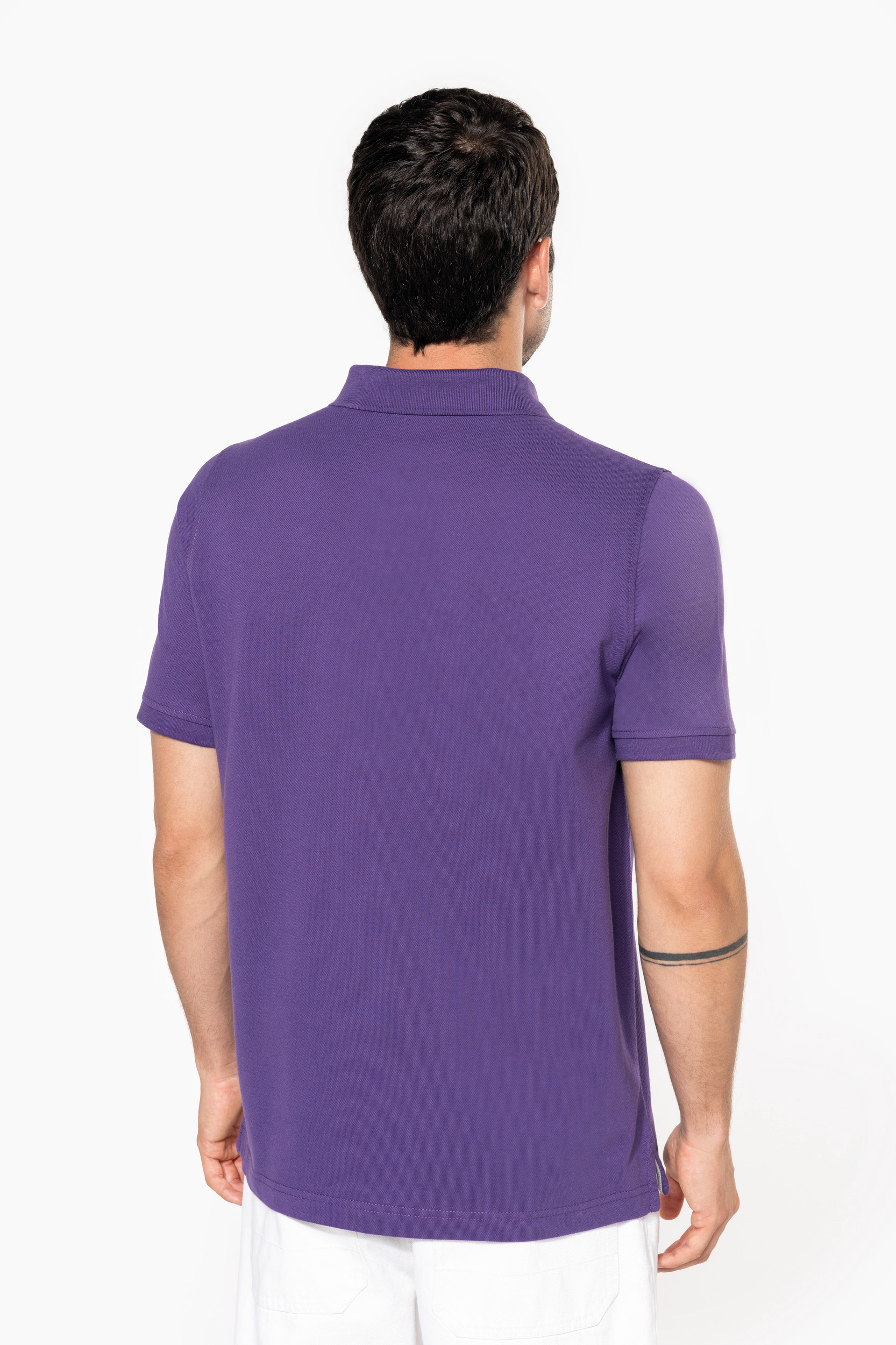 K241 - Polo de punto piqué manga corta hombre