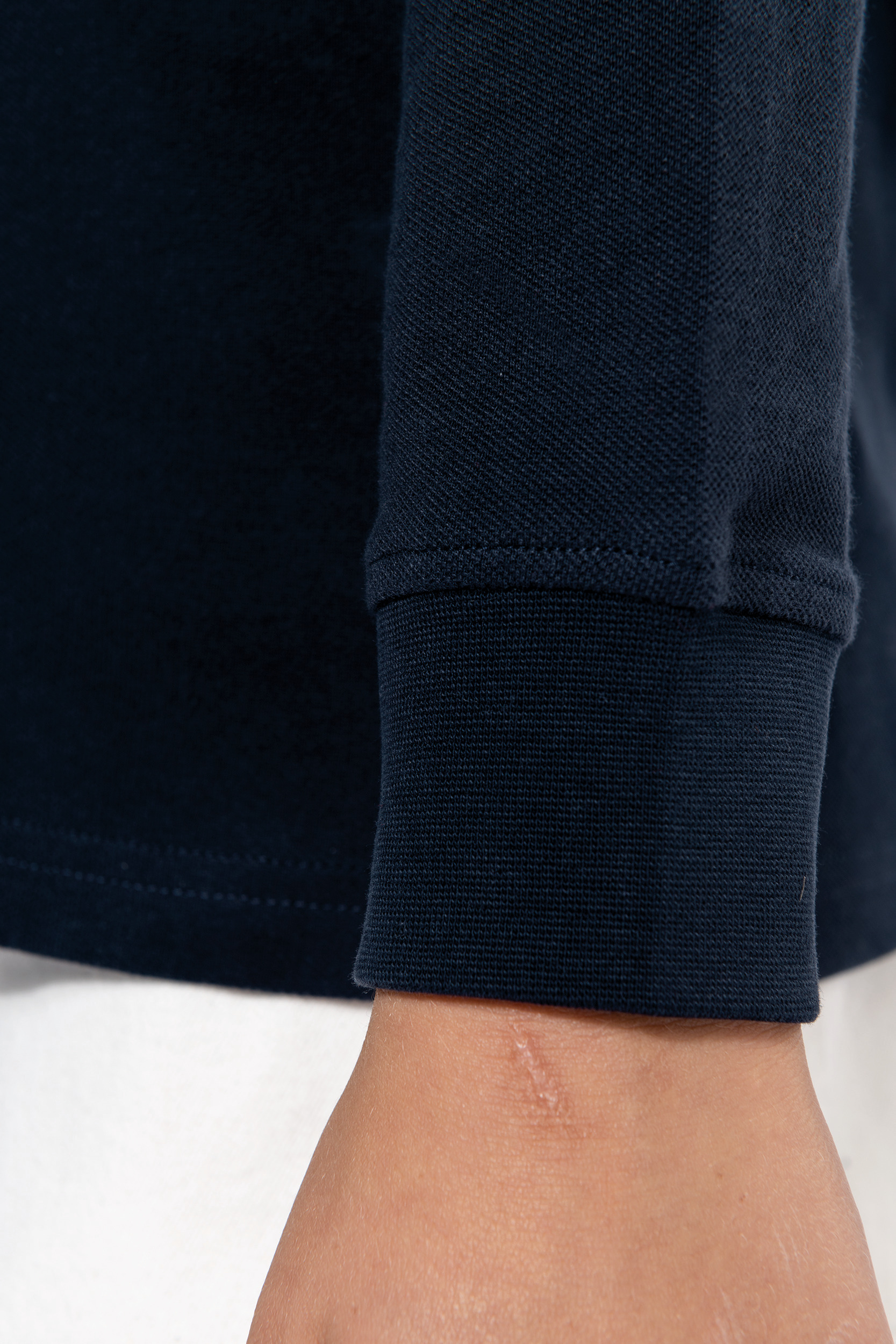 K269 - Polo manga larga infantil