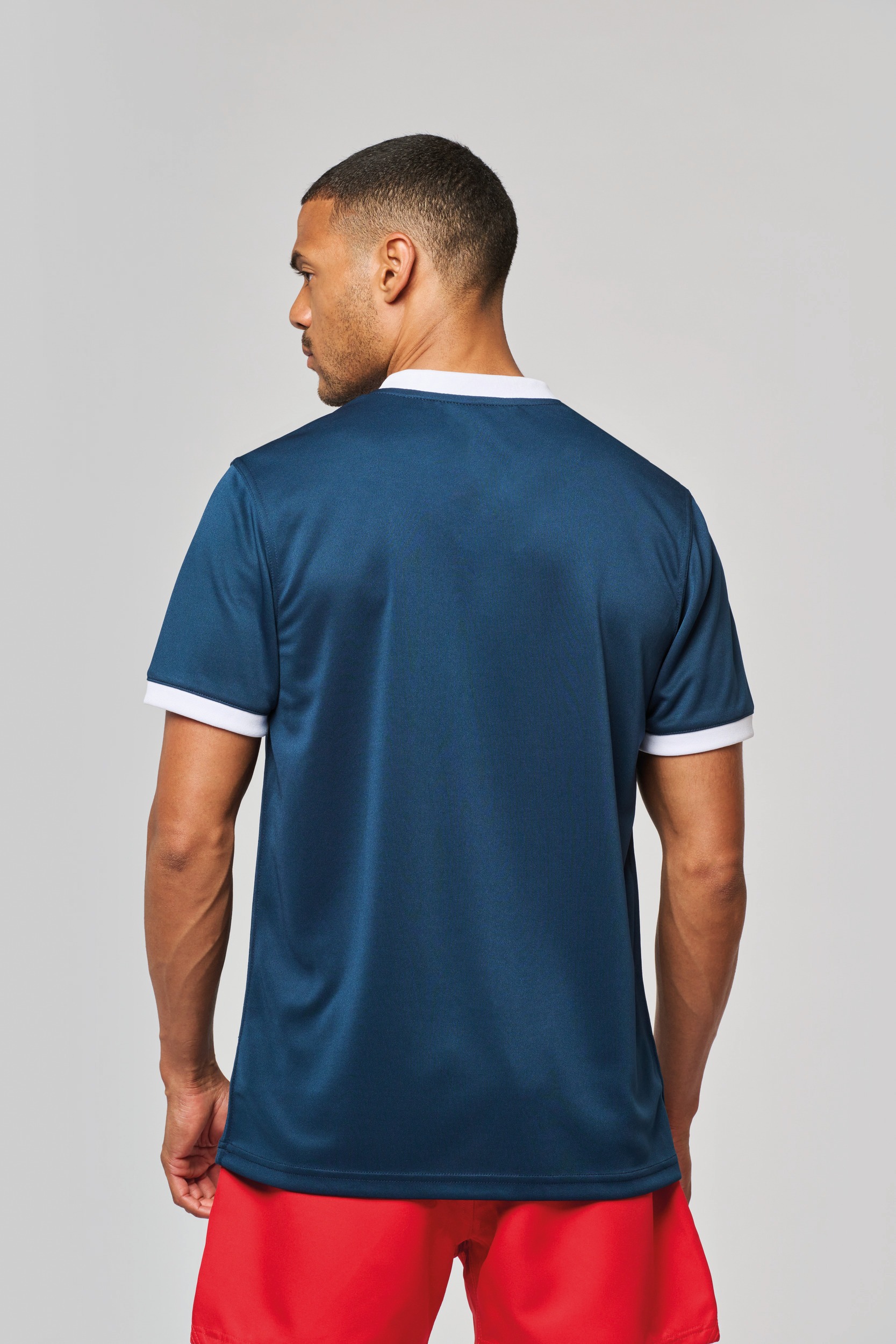 PA4027 - Camiseta rugby manga corta  unisex