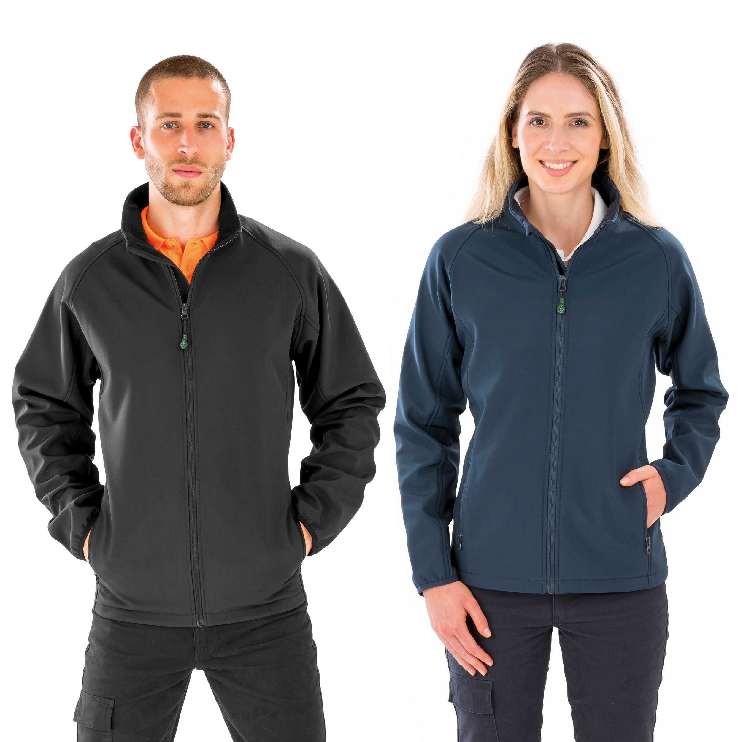 R901M - Chaqueta softshell material reciclado hombre