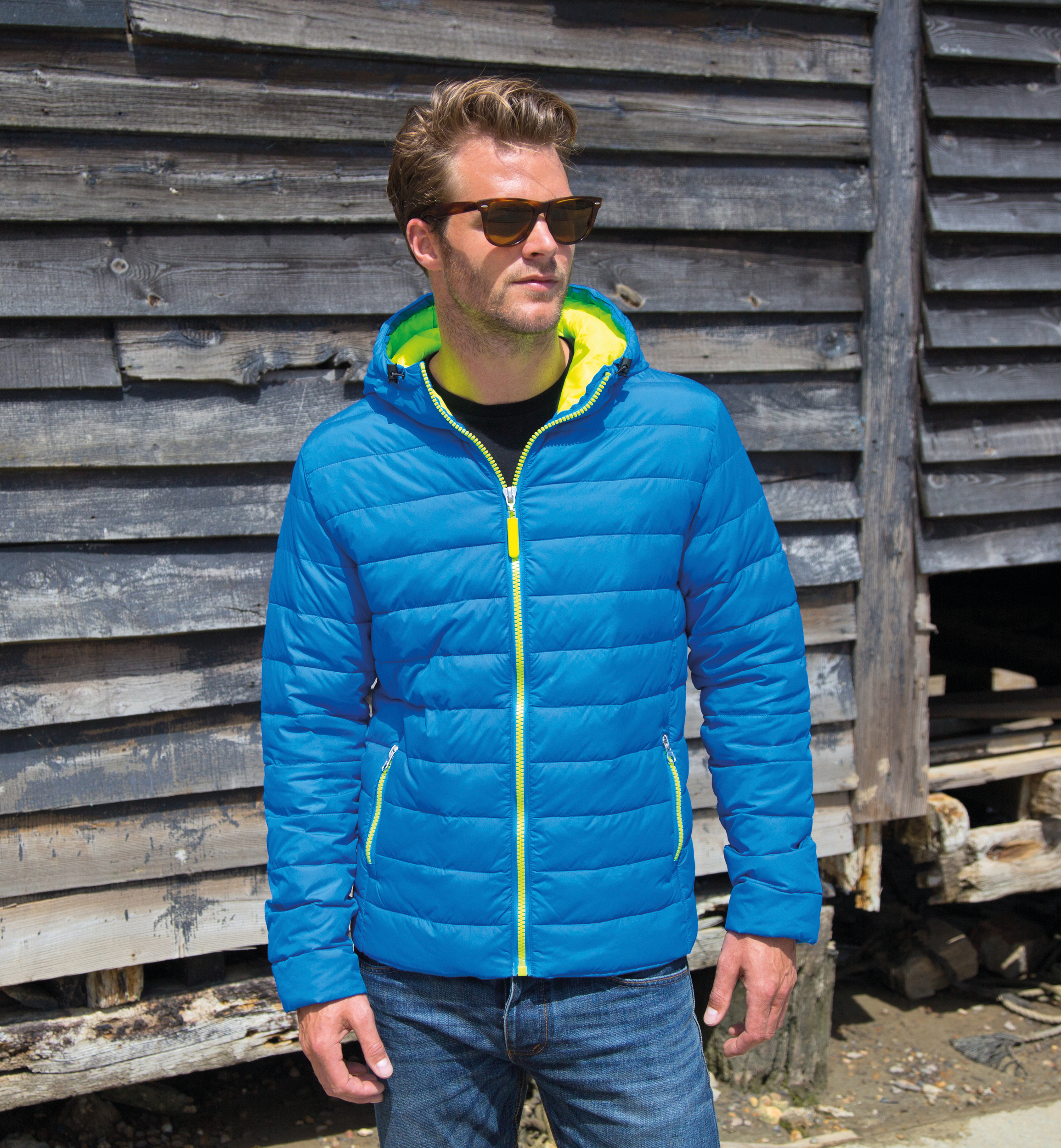 R194M - Chaqueta Snowbird acolchada hombre