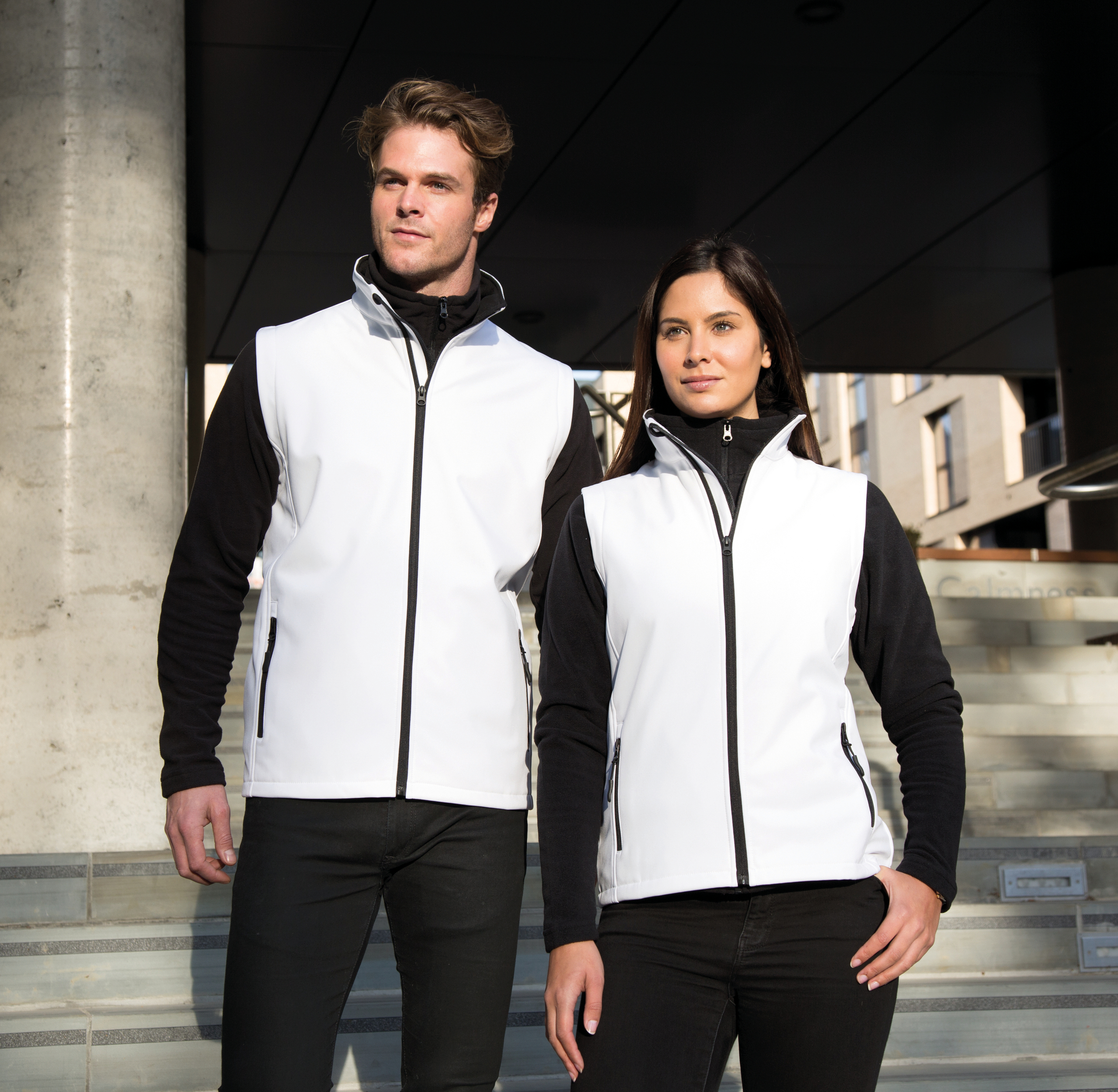 R232F - Chaleco Softshell Printable mujer