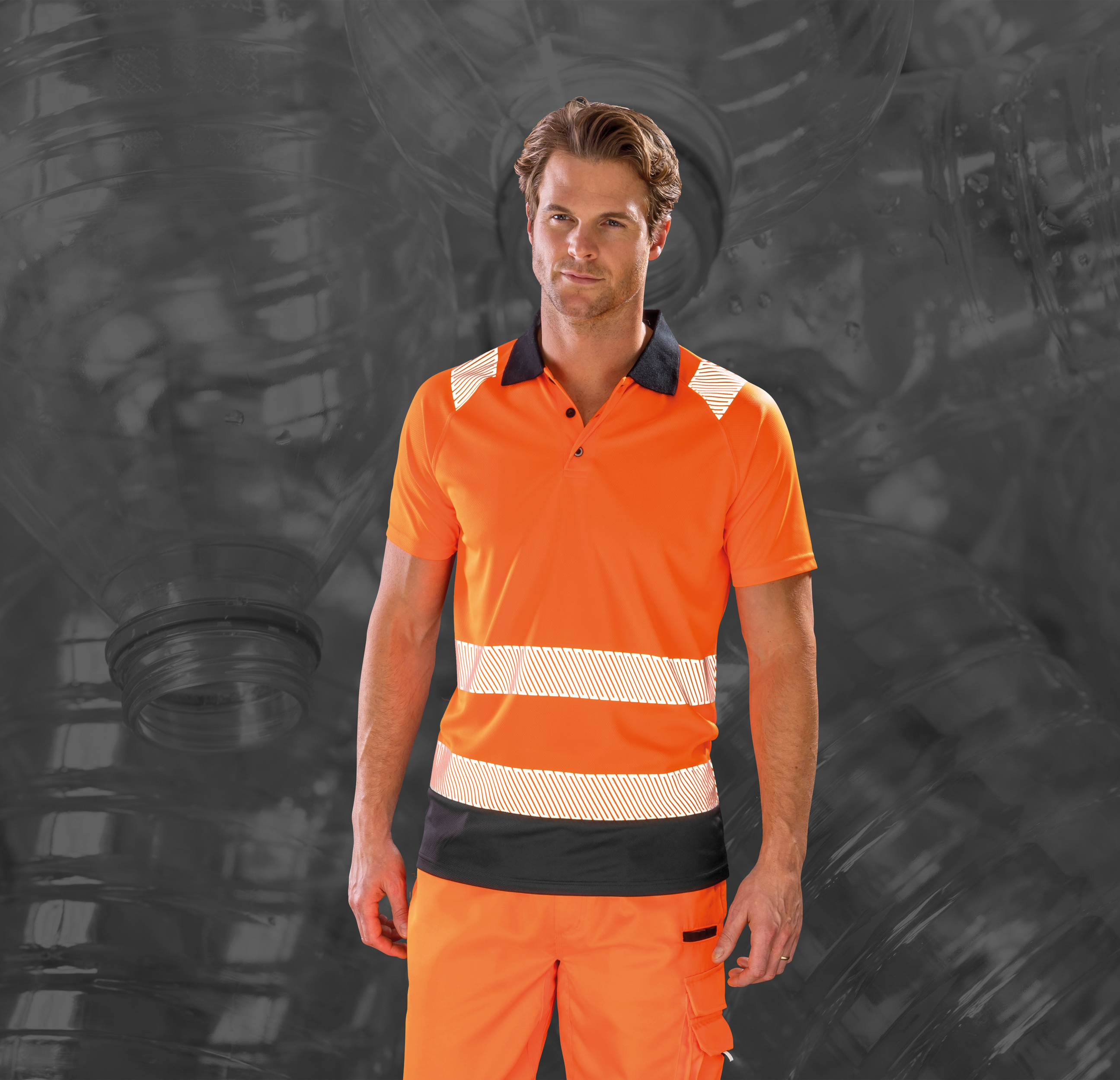 R501X - Polo de seguridad - Material reciclado