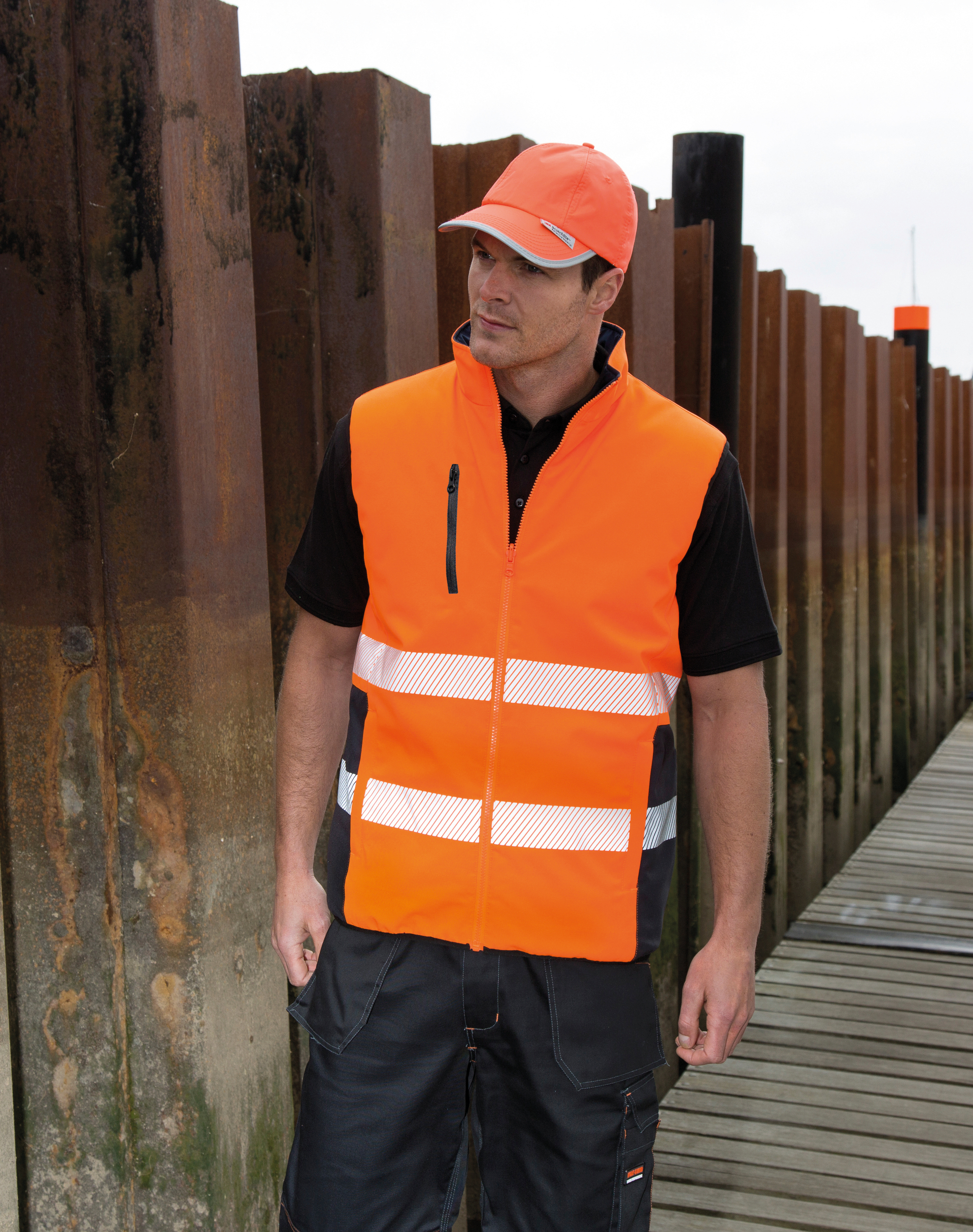 R332X - Chaleco de Seguridad reversible