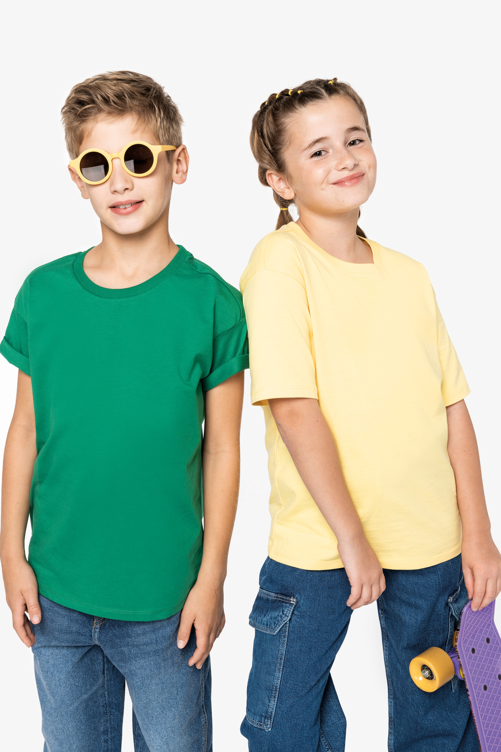 NS306 - Camiseta mangas caídas infantil
