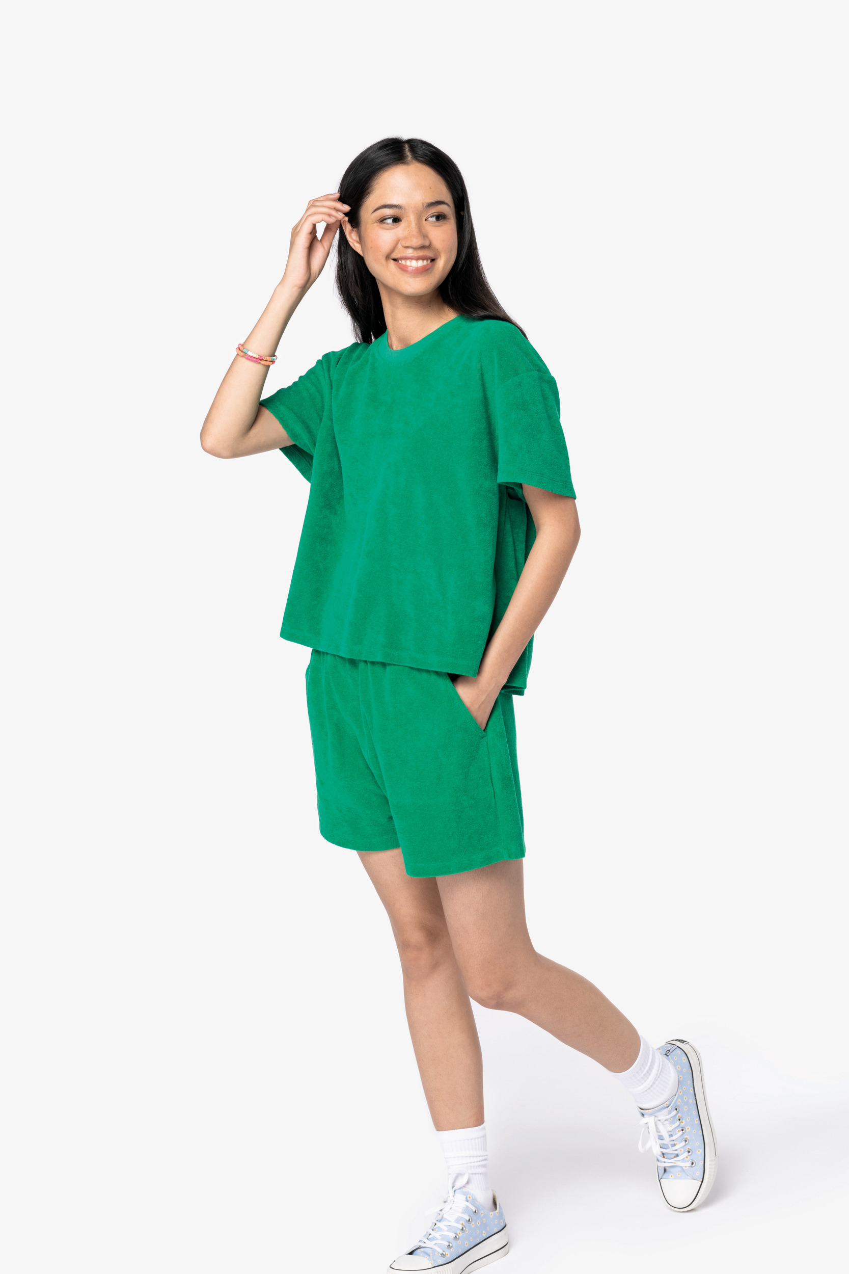 NS328 - Camiseta ecorresponsable de rizo mujer