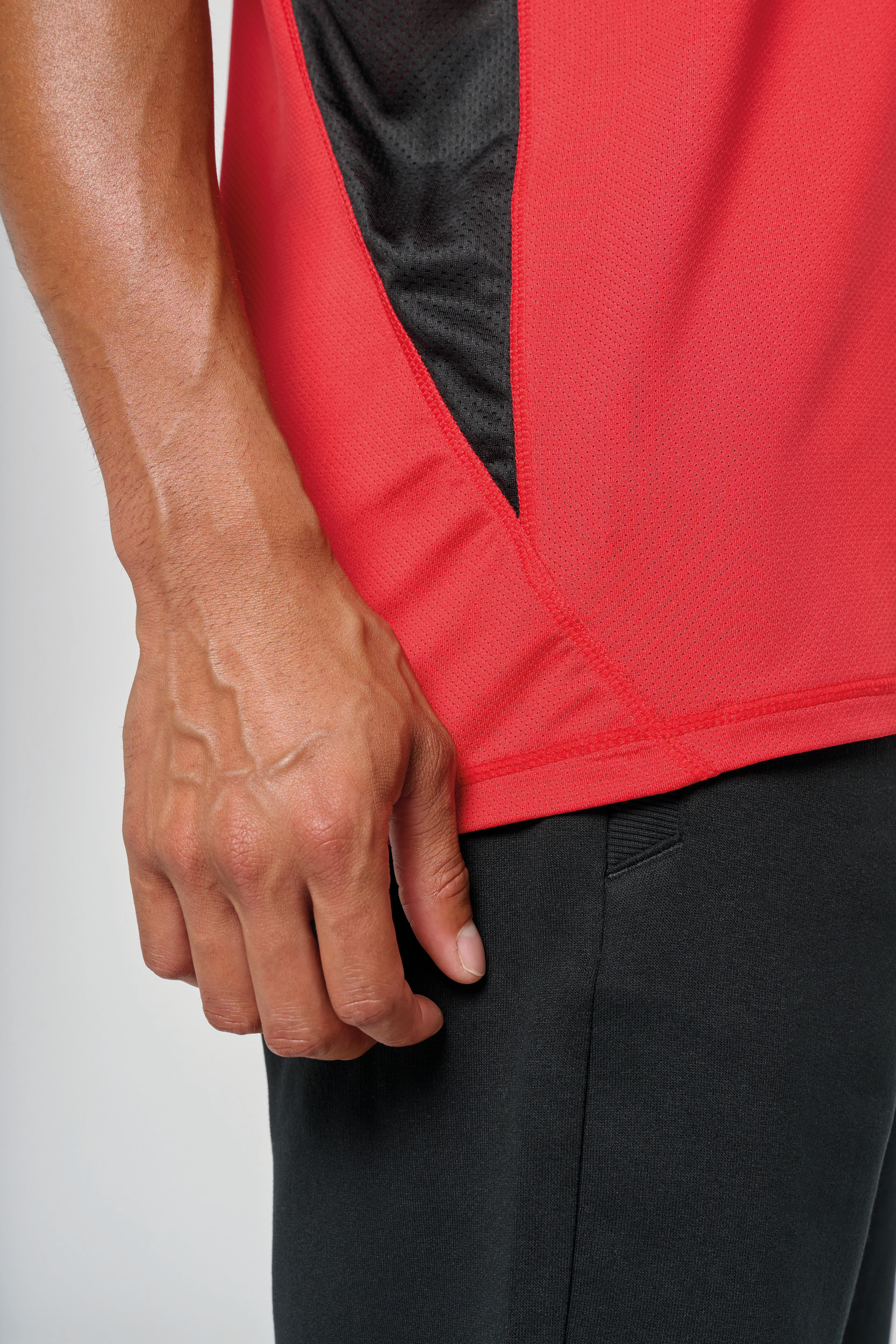 PA478 - Camiseta deportiva bicolor unisex