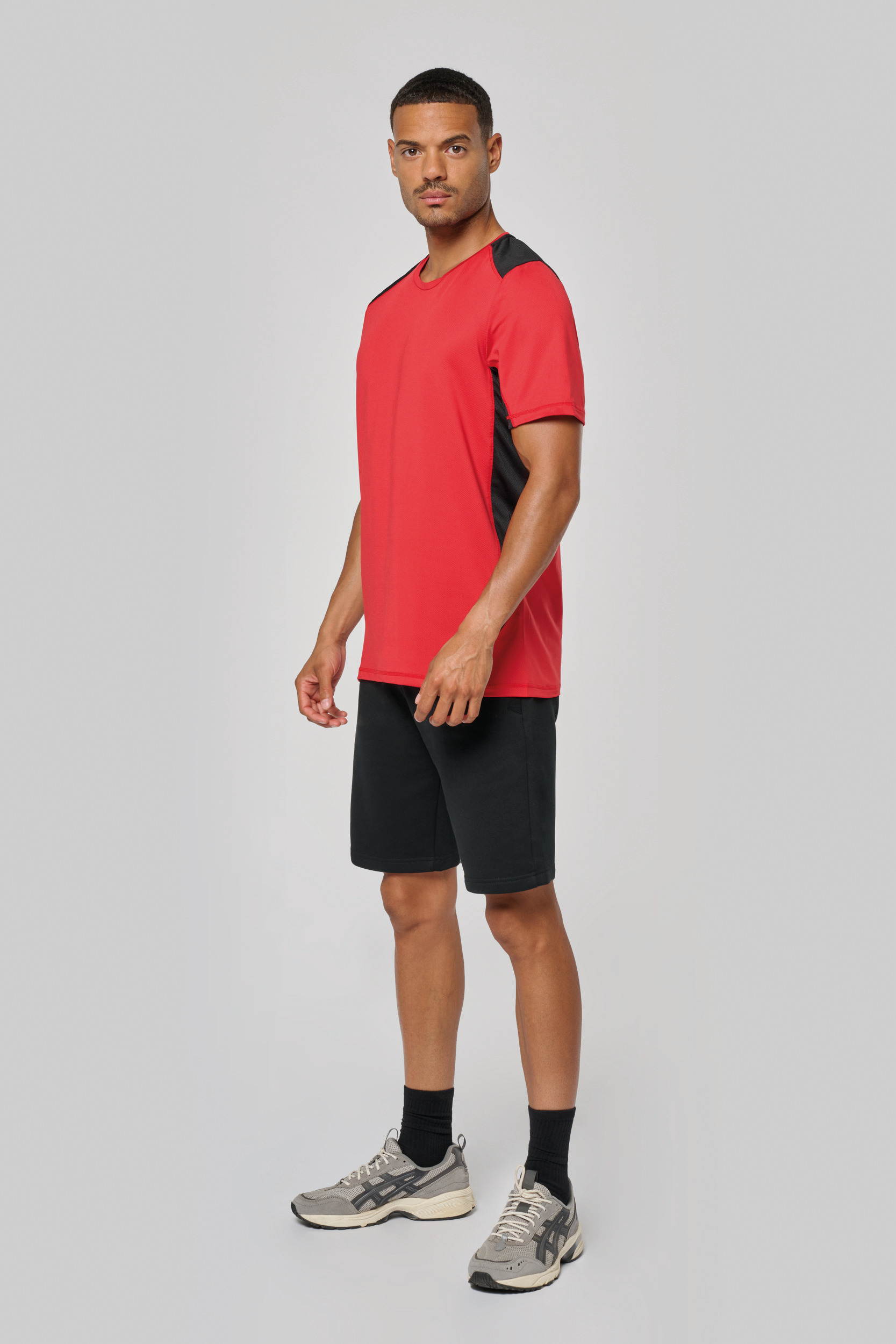 PA478 - Camiseta deportiva bicolor unisex