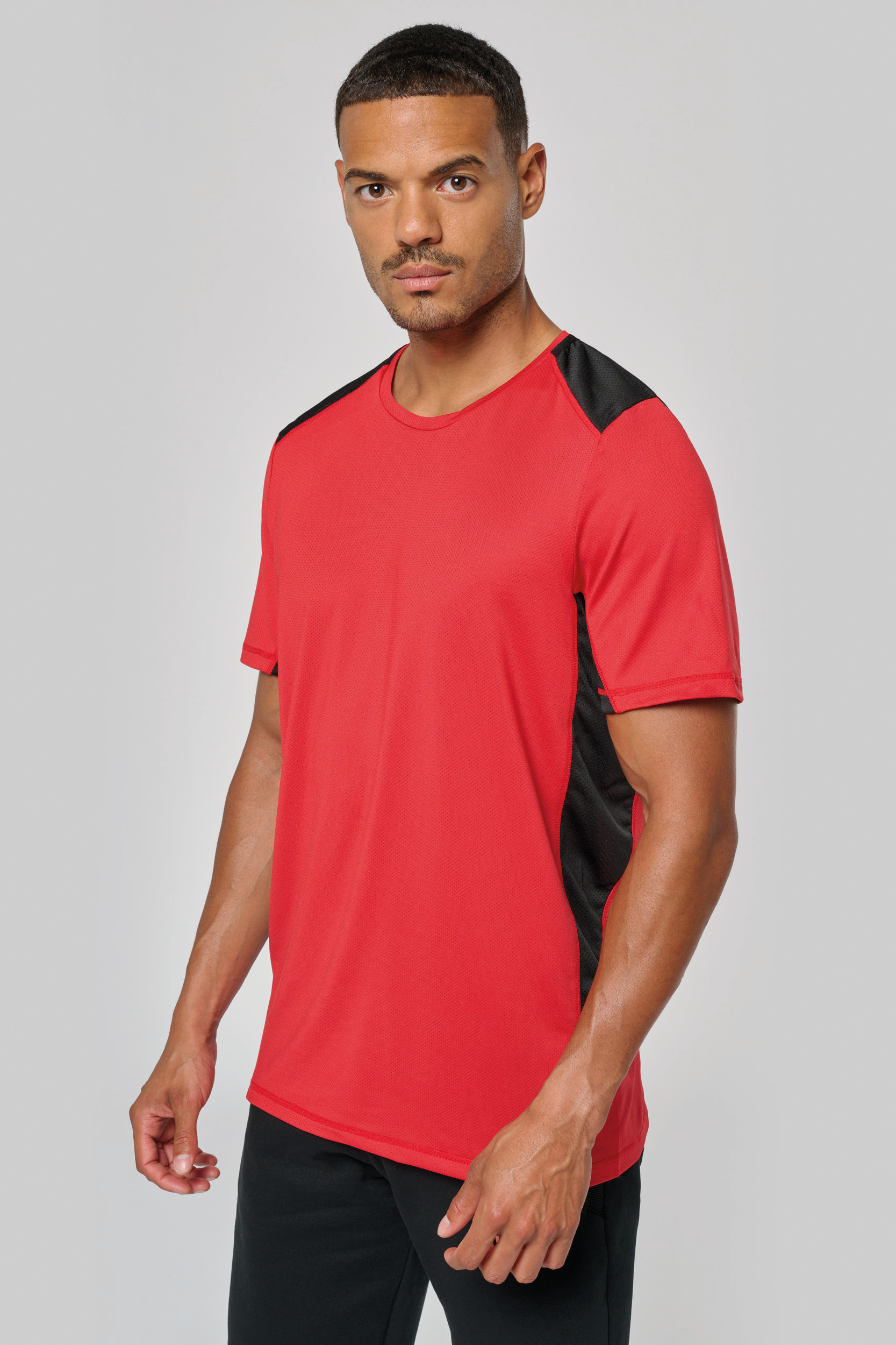 PA478 - Camiseta deportiva bicolor unisex