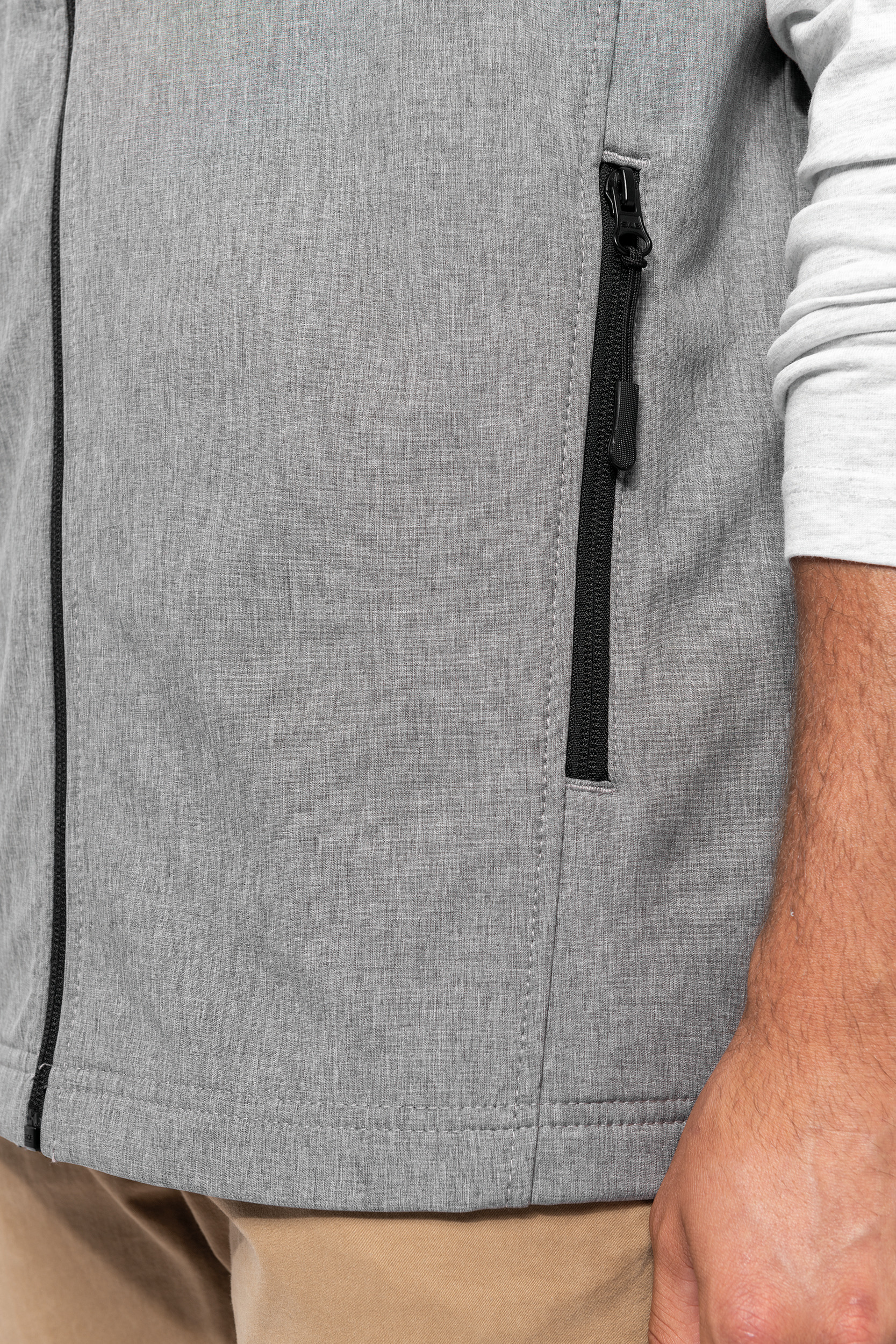K403 - Chaleco softshell hombre