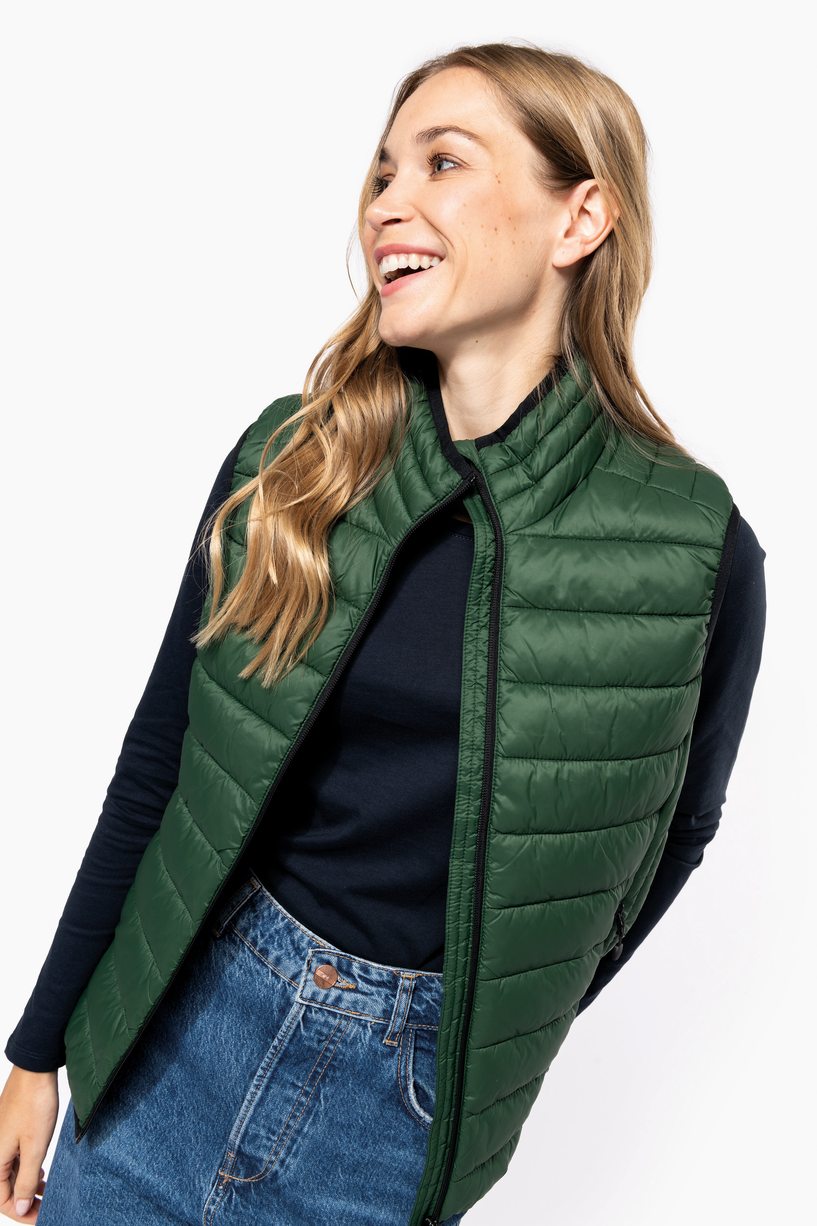 K6114 - Chaleco acolchado y ligero mujer