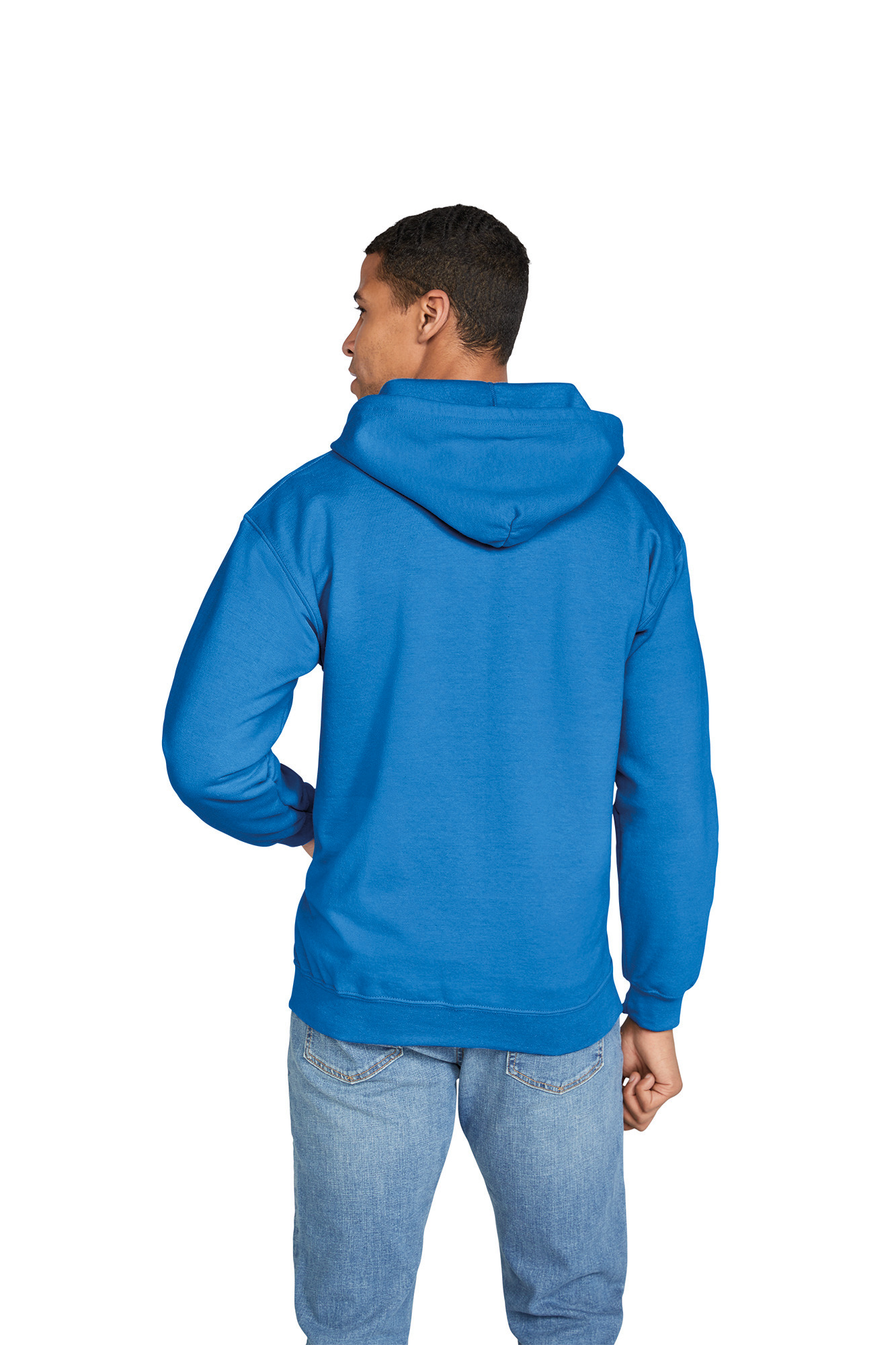 GI18600 - Sudadera Heavy Blend™ capucha y cremallera hombre