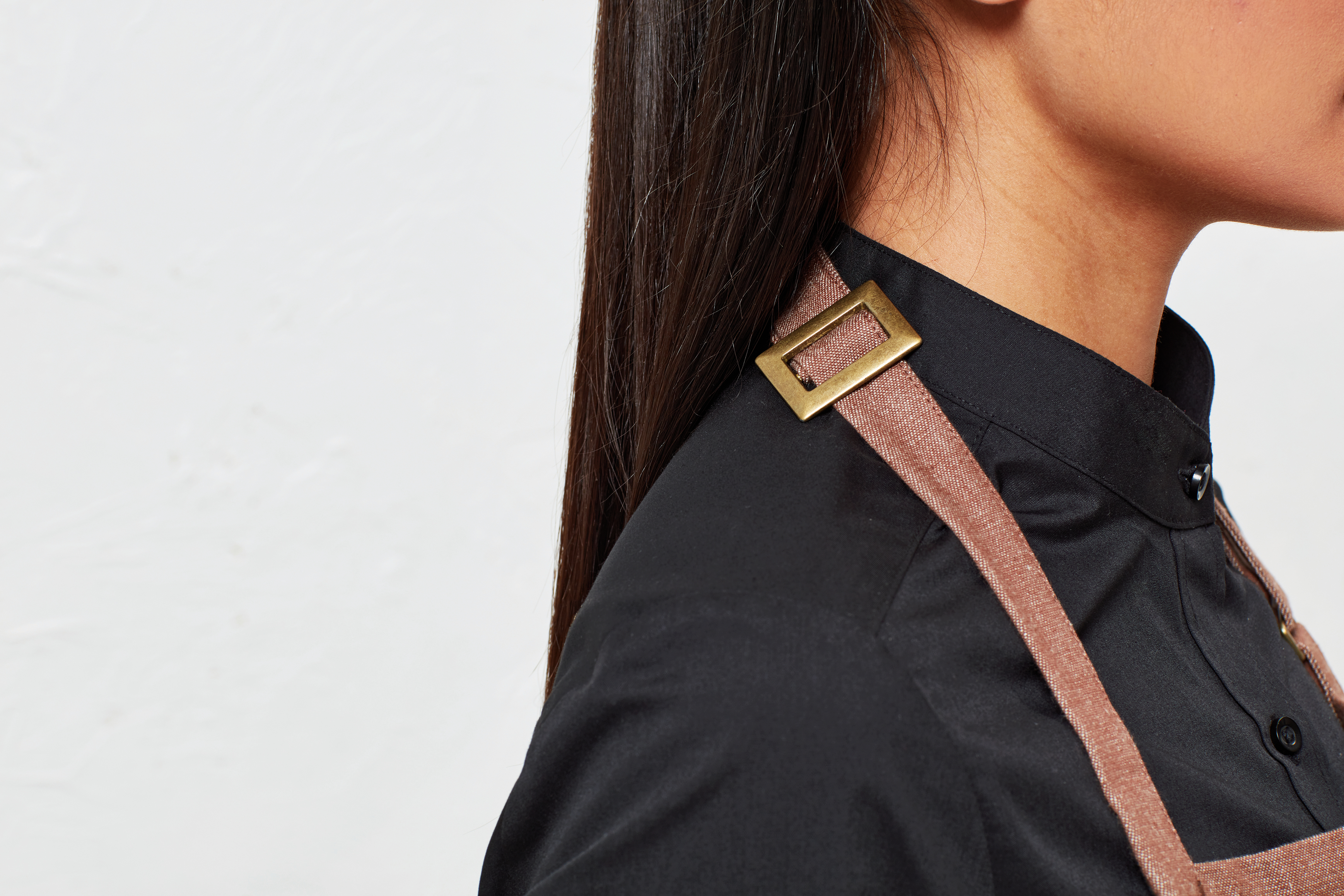 PR113 - Delantal denim orgánico - Comercio justo