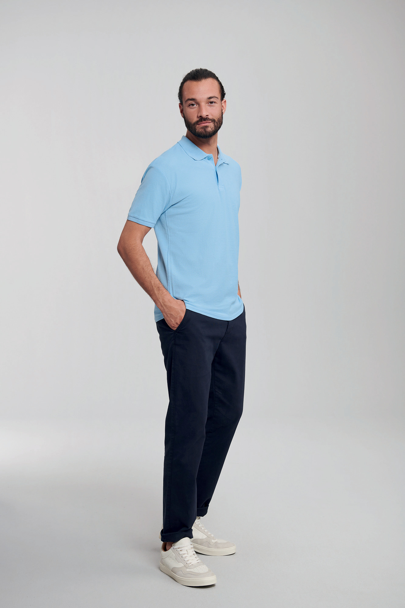 RU570M - Polo Authentic Eco hombre